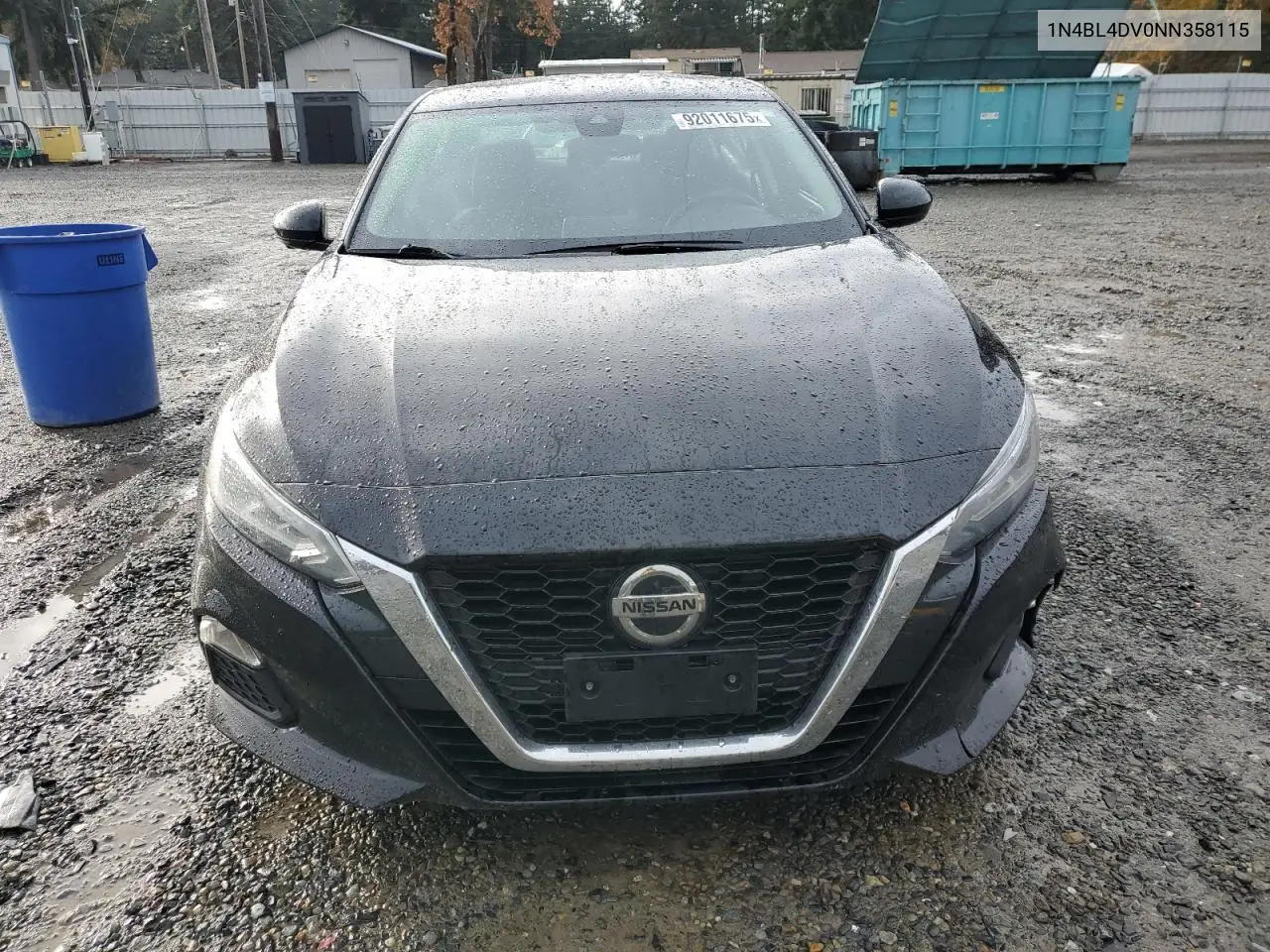 1N4BL4DV0NN358115 2022 Nissan Altima Sv