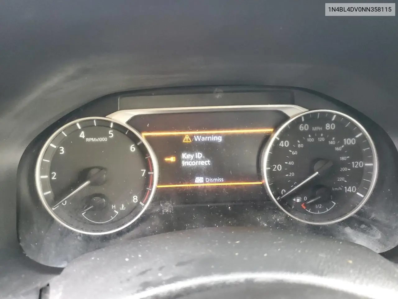 1N4BL4DV0NN358115 2022 Nissan Altima Sv