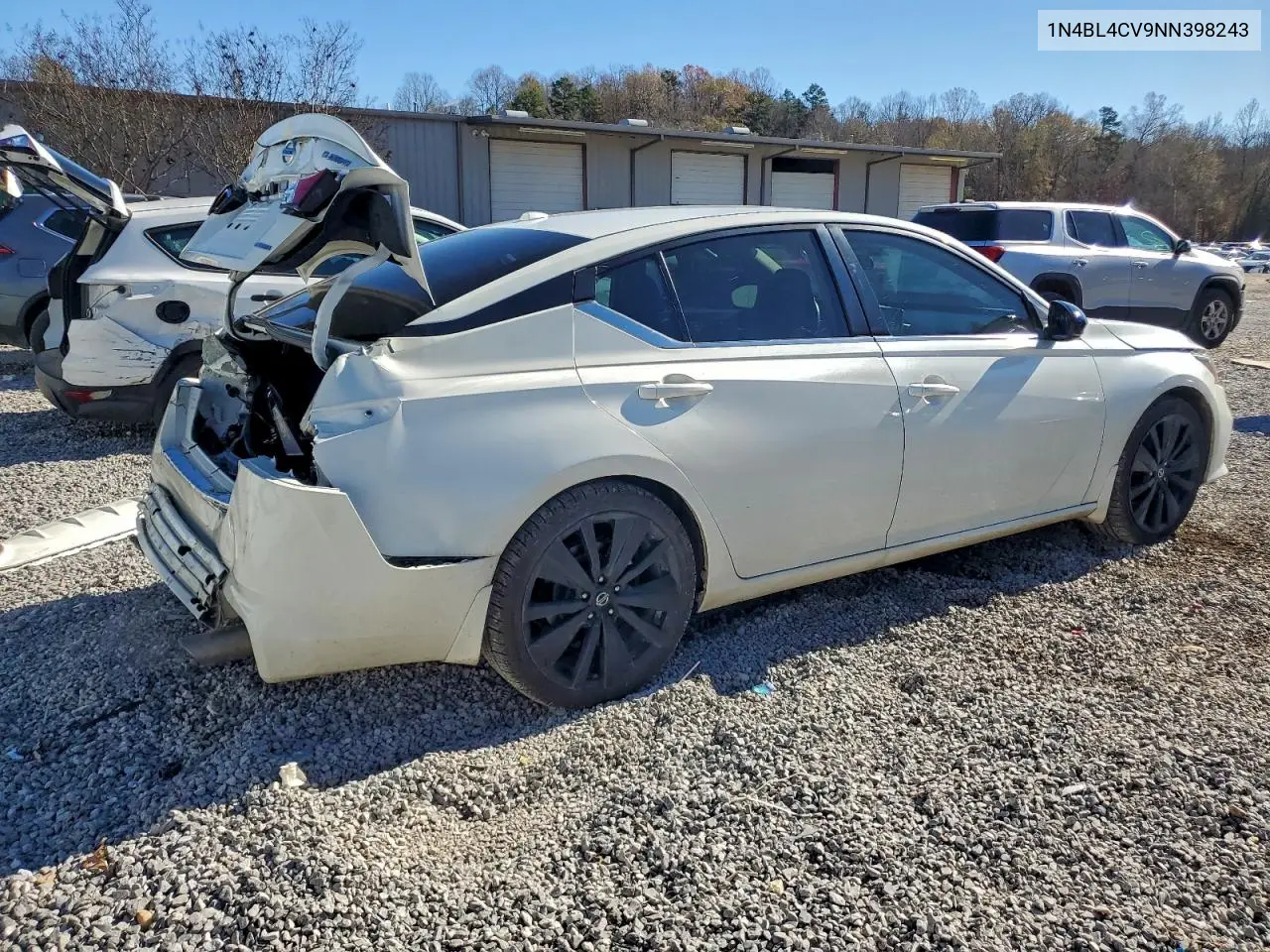 1N4BL4CV9NN398243 2022 Nissan Altima Sr