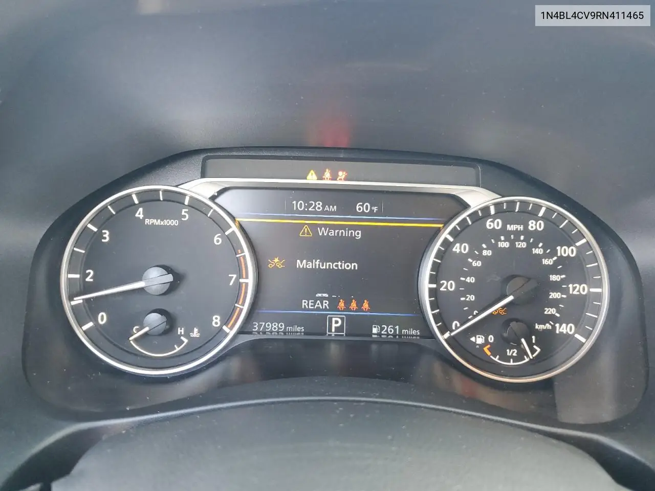 1N4BL4CV9RN411465 2024 Nissan Altima Sr