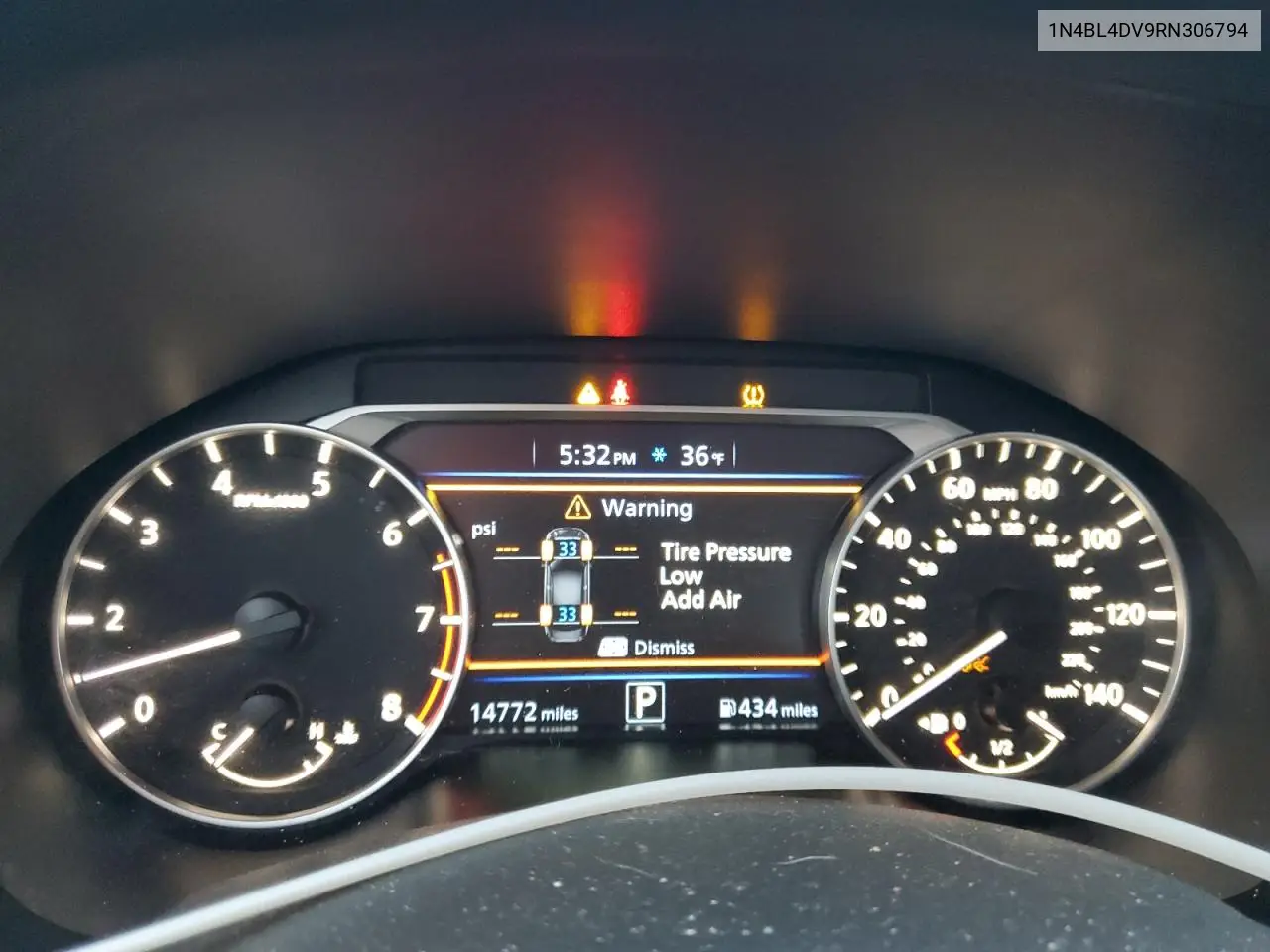 1N4BL4DV9RN306794 2024 Nissan Altima Sv