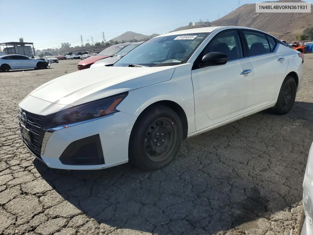 1N4BL4BV0RN361931 2024 Nissan Altima S
