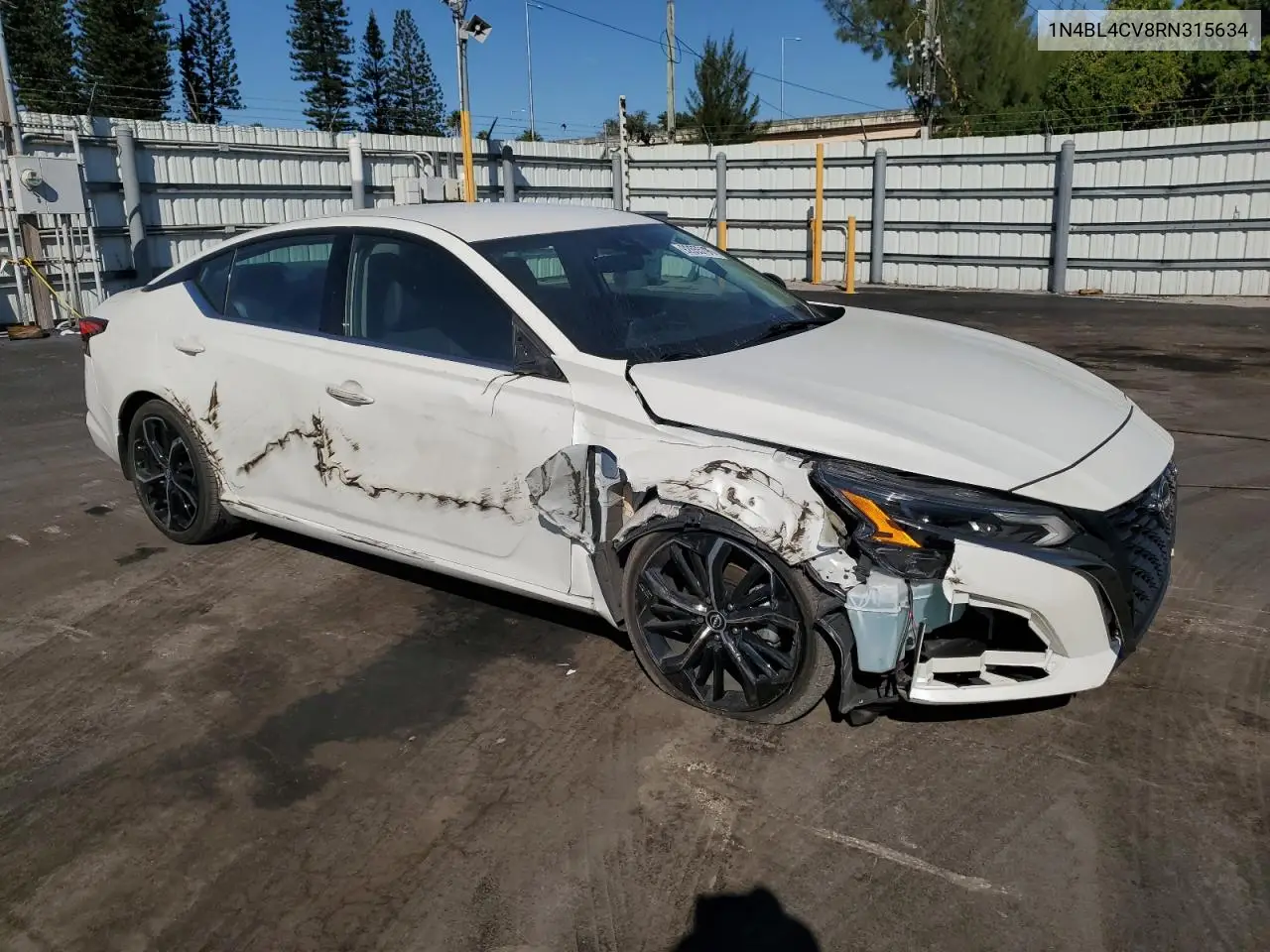 1N4BL4CV8RN315634 2024 Nissan Altima Sr