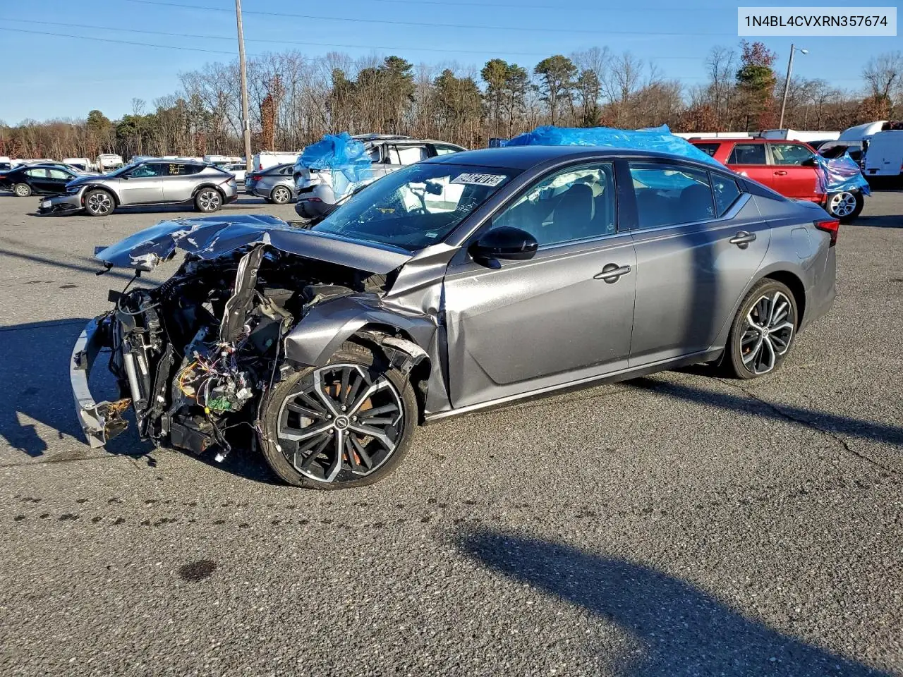 1N4BL4CVXRN357674 2024 Nissan Altima Sr