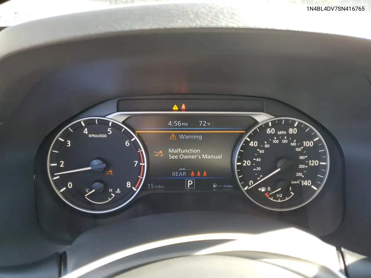 1N4BL4DV7SN416765 2025 Nissan Altima Sv