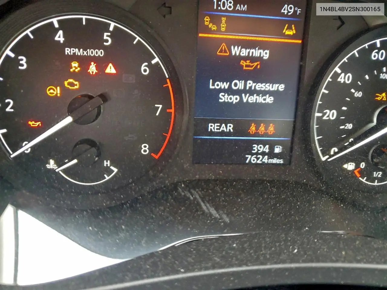 1N4BL4BV2SN300165 2025 Nissan Altima S