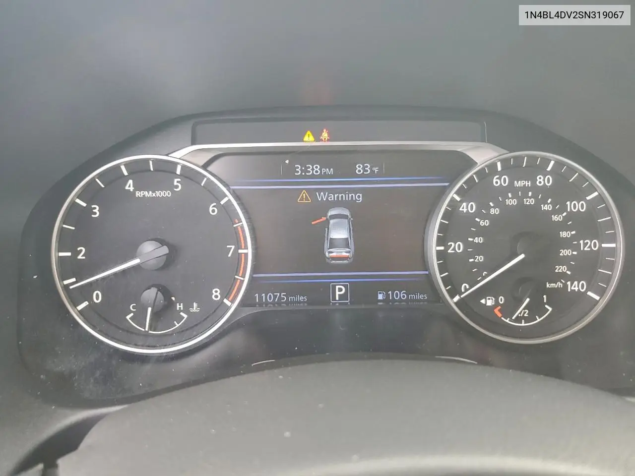 1N4BL4DV2SN319067 2025 Nissan Altima Sv