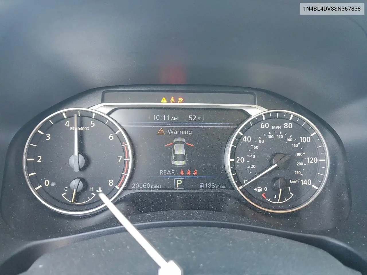 1N4BL4DV3SN367838 2025 Nissan Altima Sv
