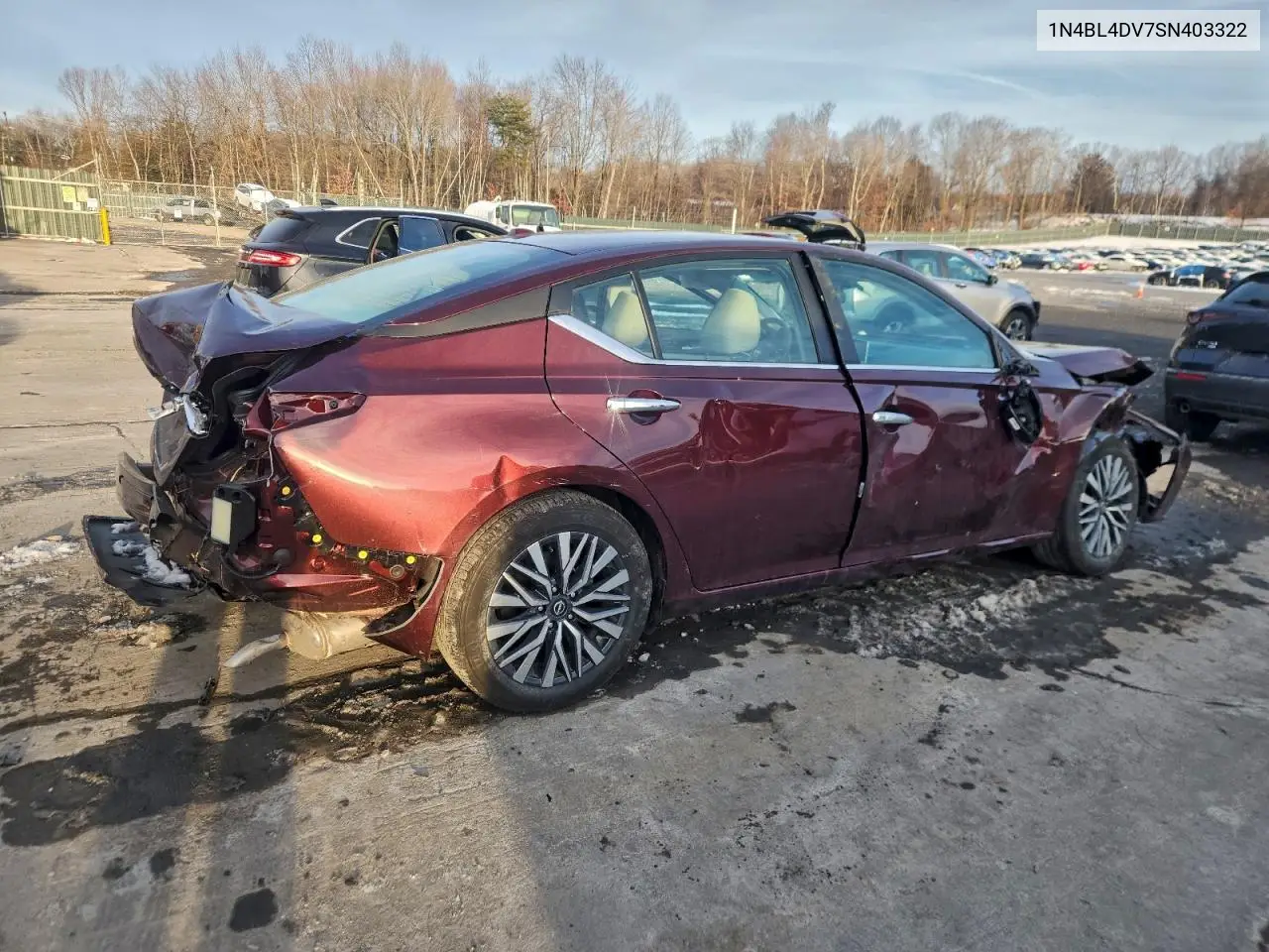 1N4BL4DV7SN403322 2025 Nissan Altima Sv