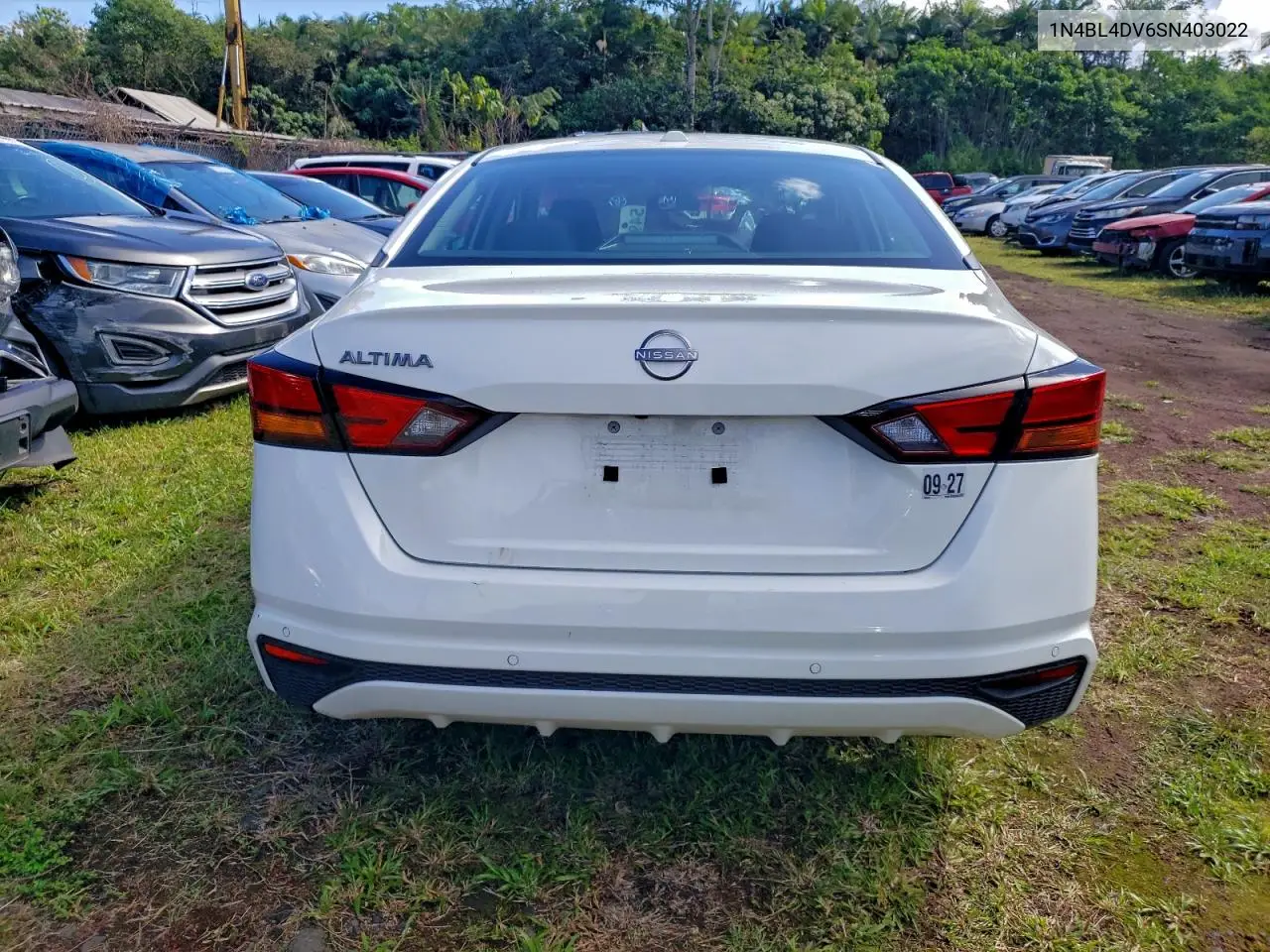 1N4BL4DV6SN403022 2025 Nissan Altima Sv