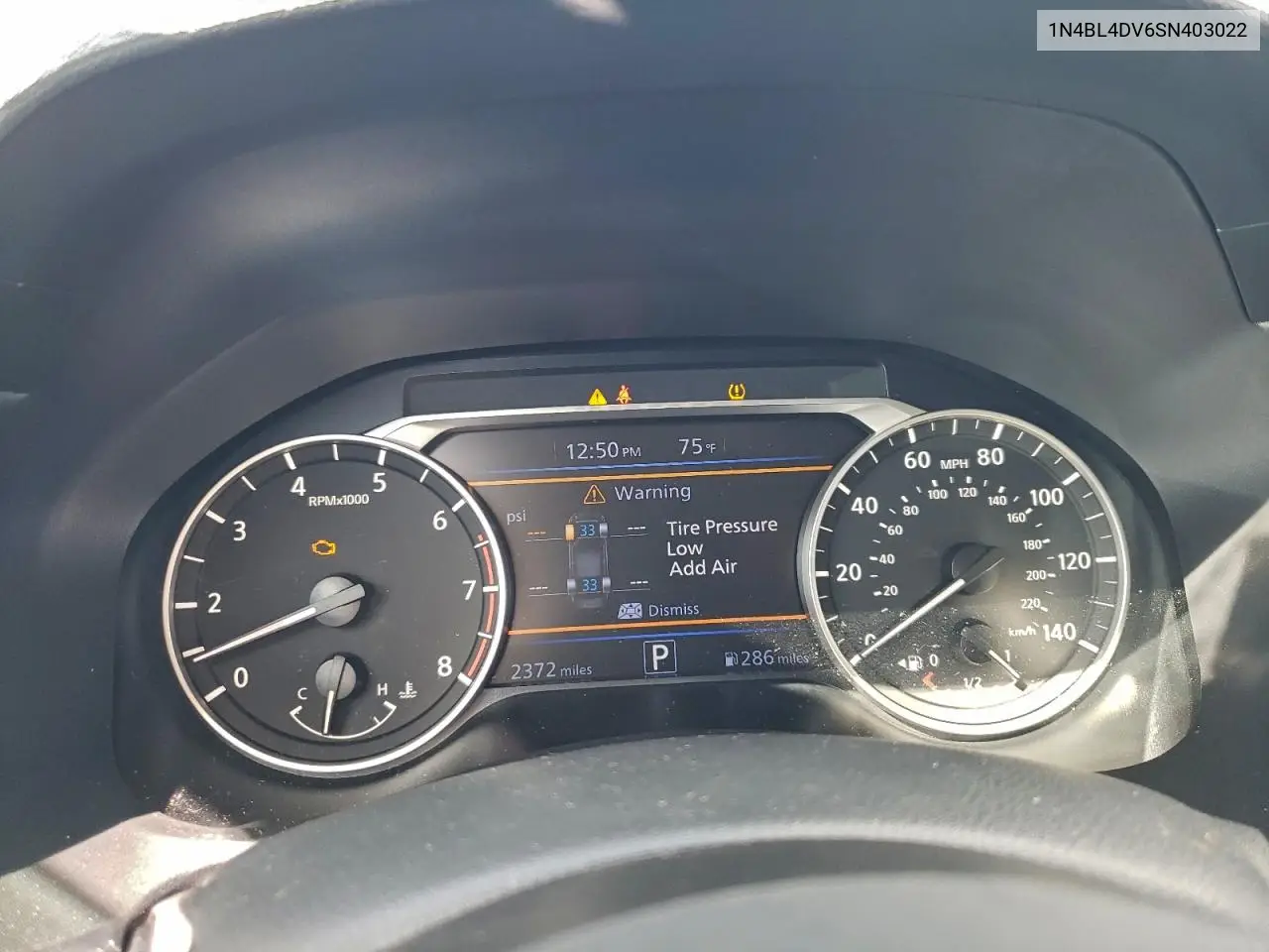 1N4BL4DV6SN403022 2025 Nissan Altima Sv
