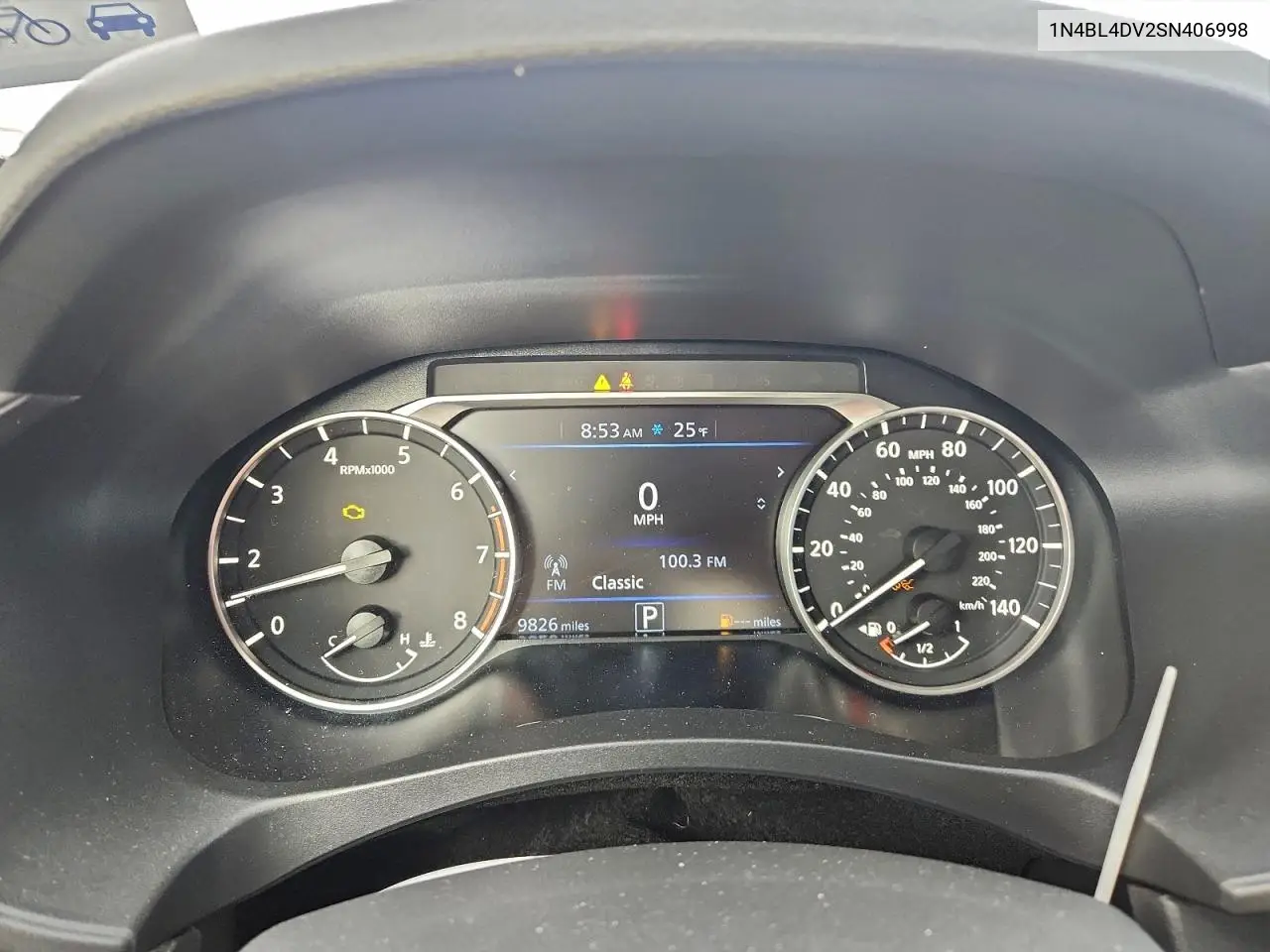 1N4BL4DV2SN406998 2025 Nissan Altima Sv