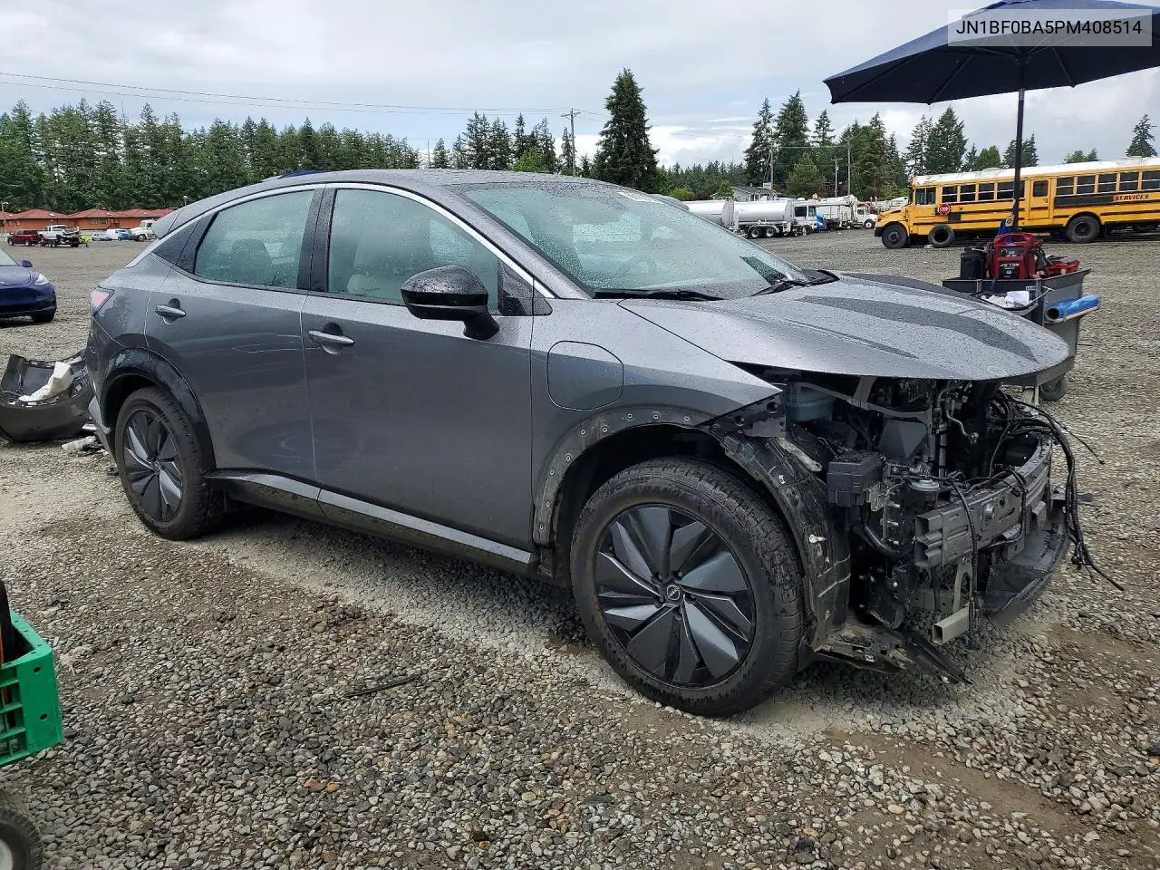 2023 Nissan Ariya Evolve+ VIN: JN1BF0BA5PM408514 Lot: 56153736