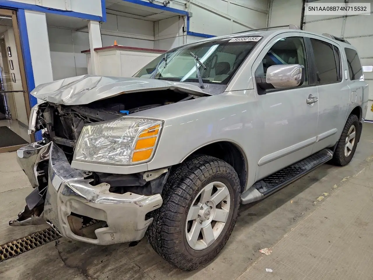 5N1AA08B74N715532 2004 Nissan Armada Se