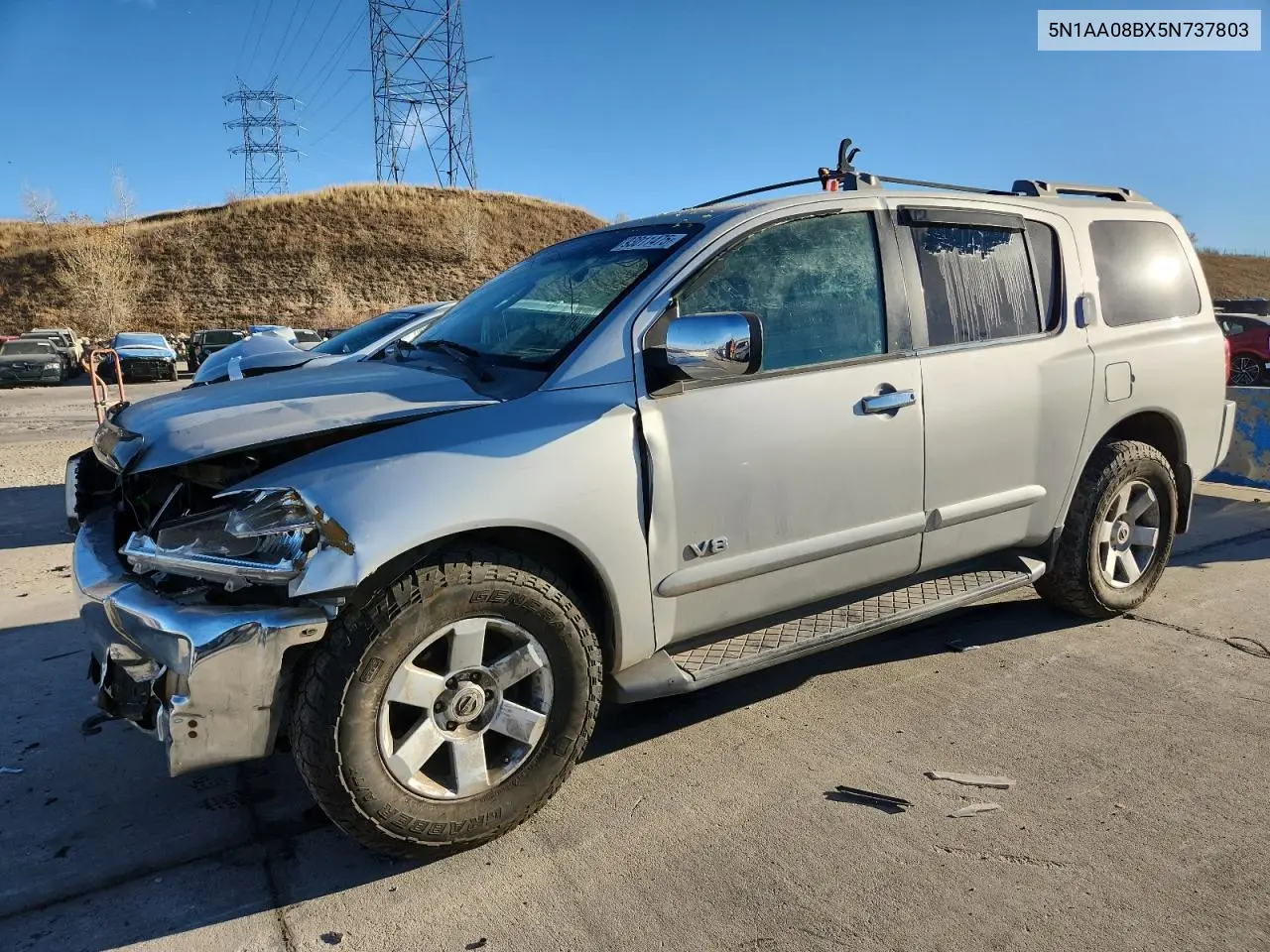 5N1AA08BX5N737803 2005 Nissan Armada Se
