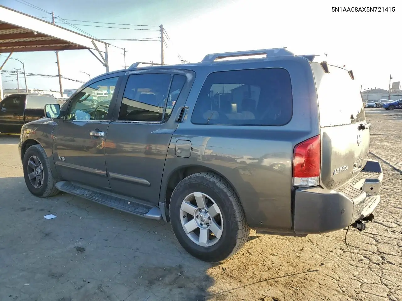5N1AA08AX5N721415 2005 Nissan Armada Se