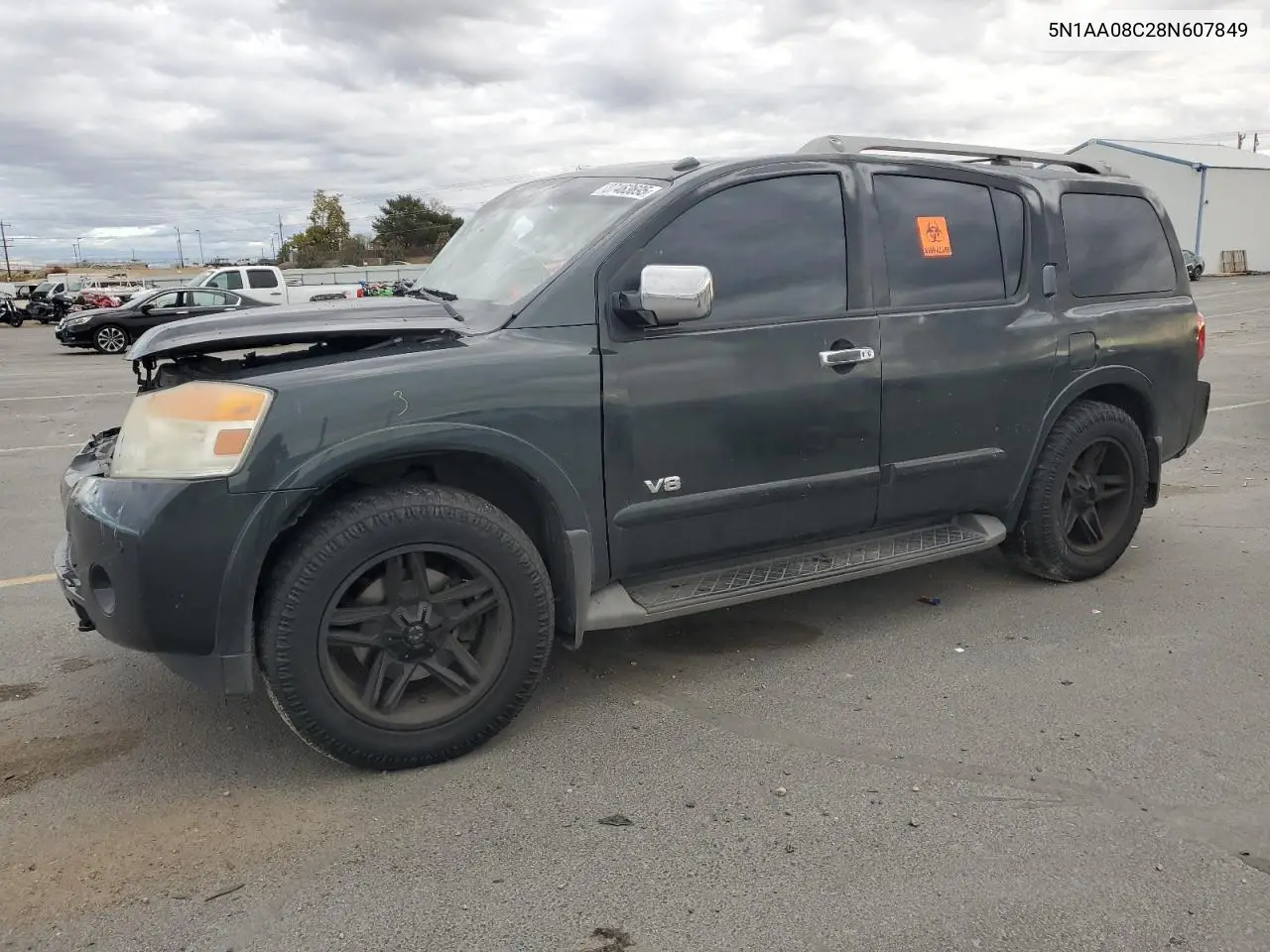 5N1AA08C28N607849 2008 Nissan Armada Se