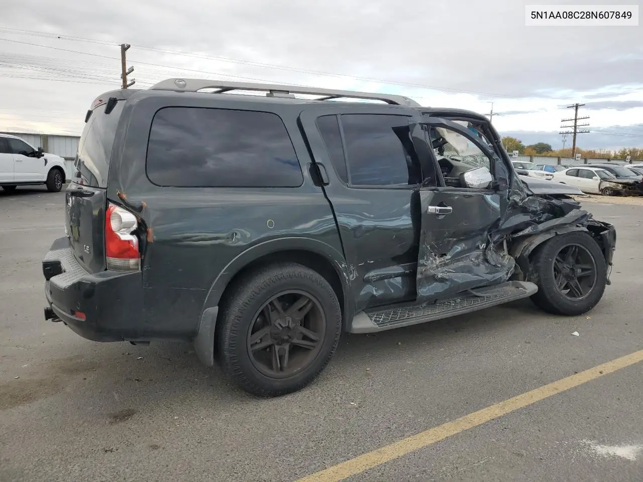 5N1AA08C28N607849 2008 Nissan Armada Se