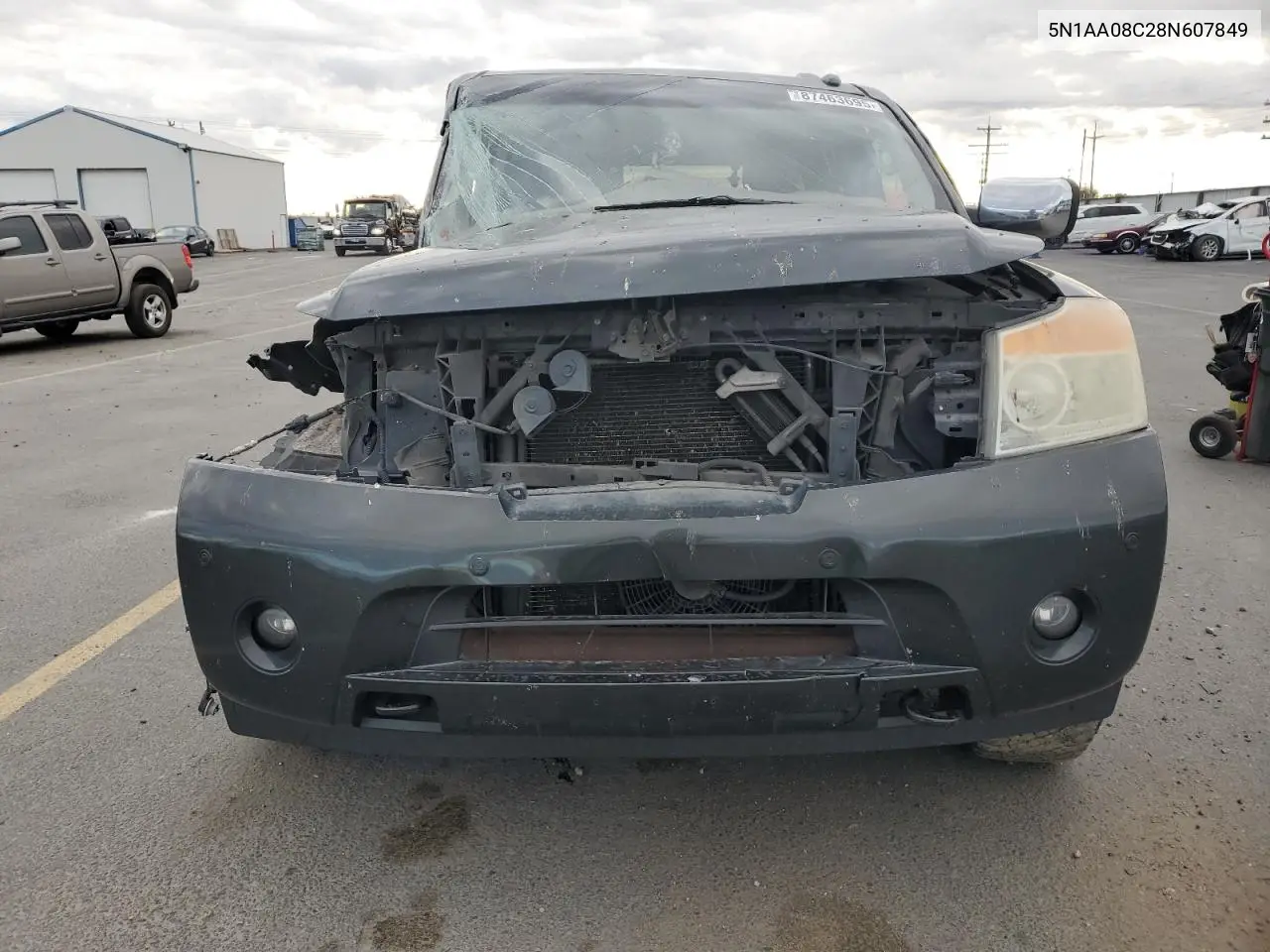5N1AA08C28N607849 2008 Nissan Armada Se