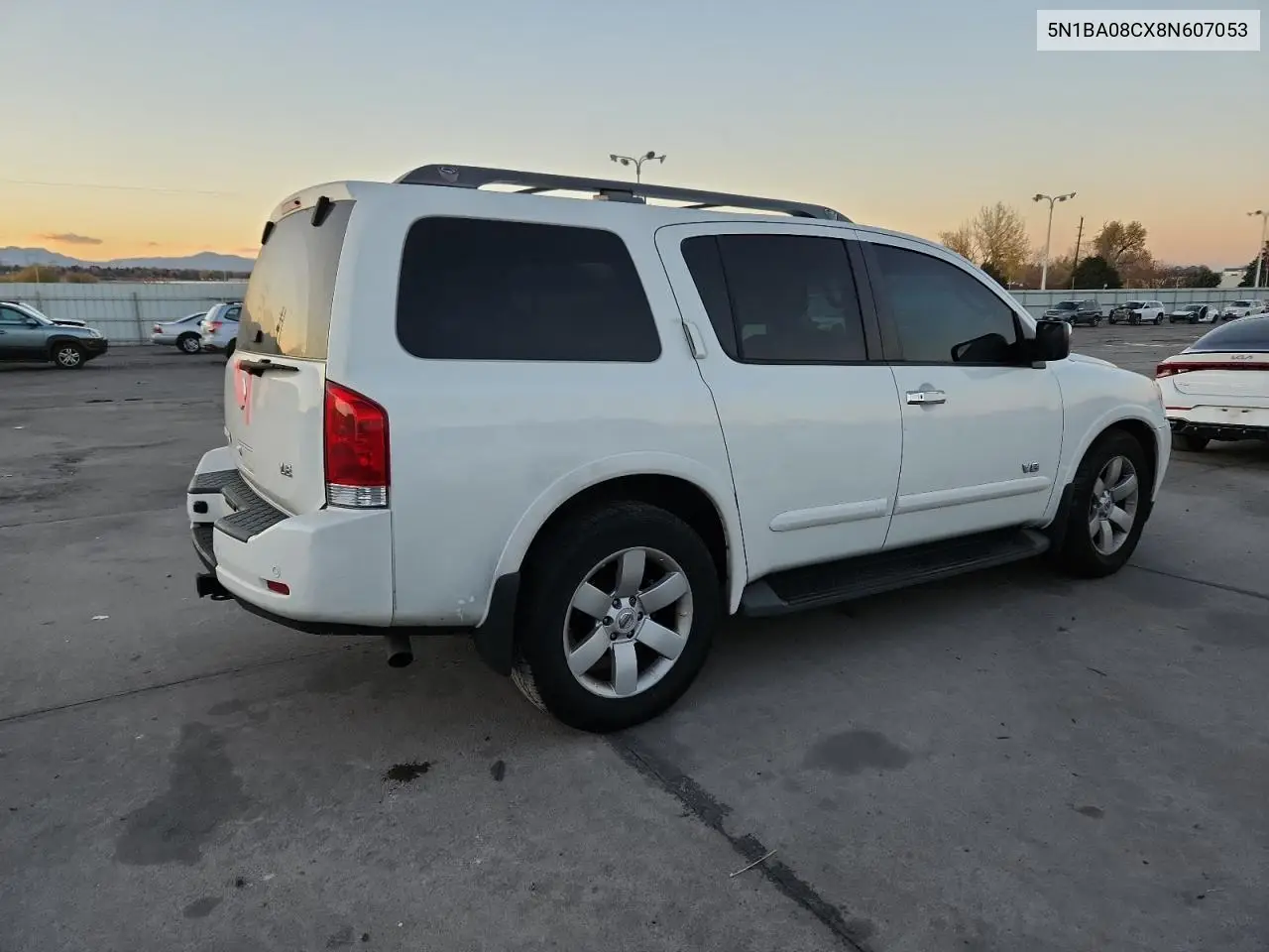 5N1BA08CX8N607053 2008 Nissan Armada Se