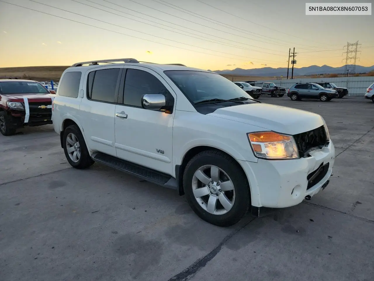 5N1BA08CX8N607053 2008 Nissan Armada Se