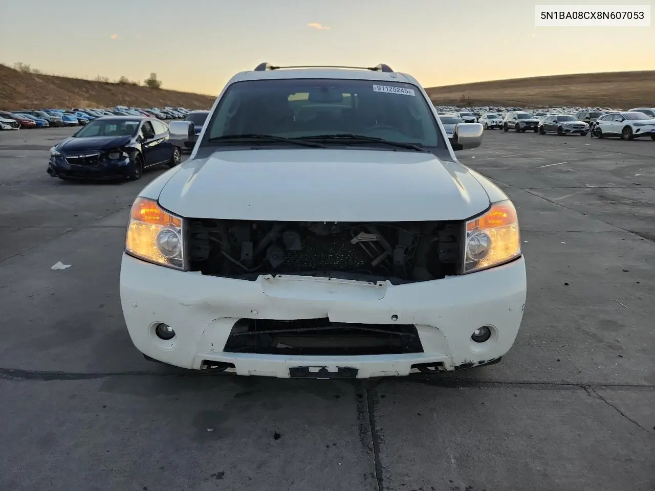 5N1BA08CX8N607053 2008 Nissan Armada Se