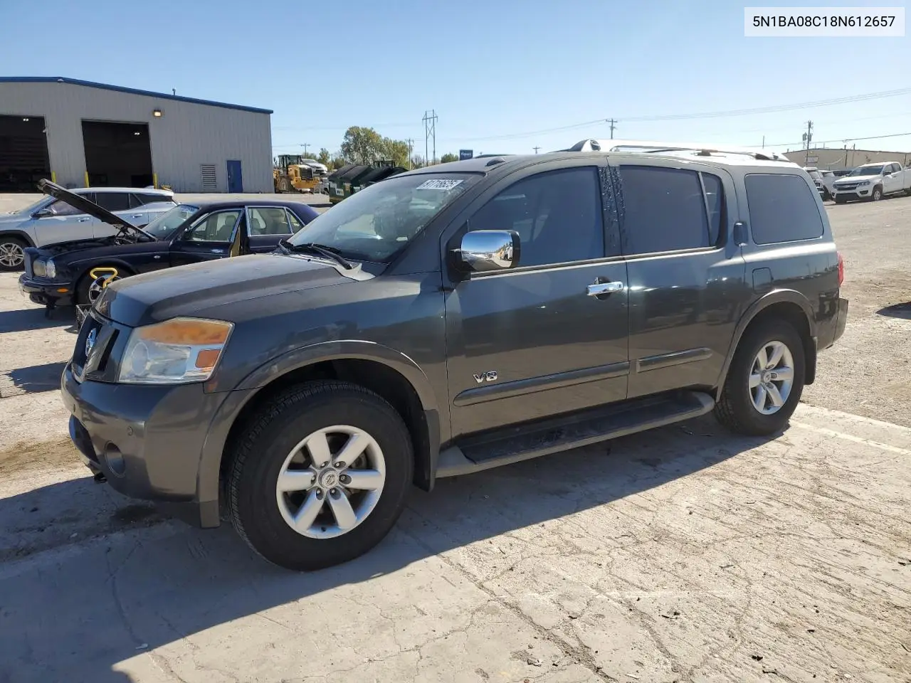 5N1BA08C18N612657 2008 Nissan Armada Se