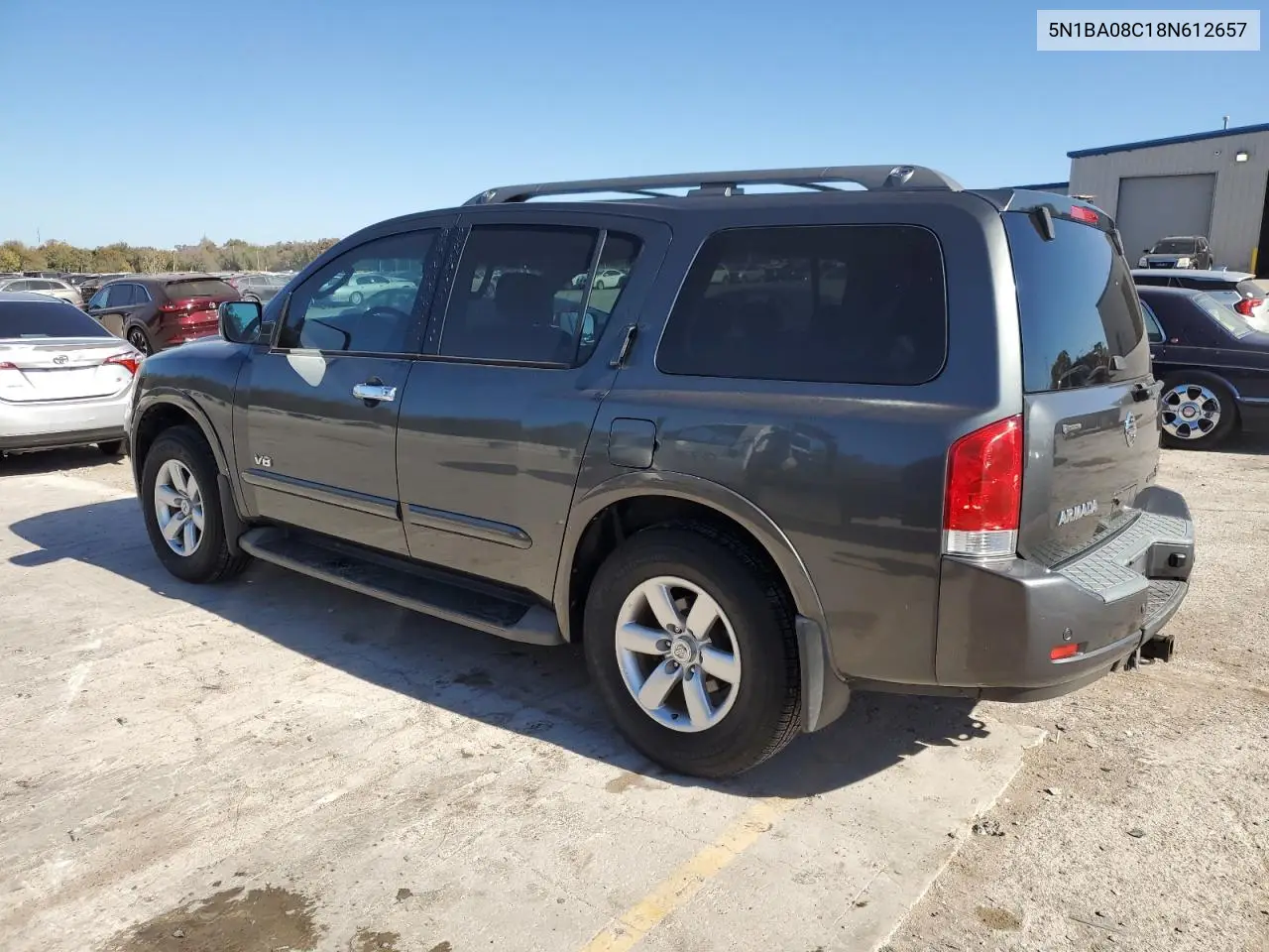 5N1BA08C18N612657 2008 Nissan Armada Se