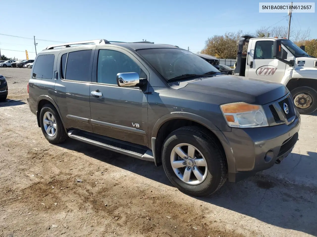 5N1BA08C18N612657 2008 Nissan Armada Se