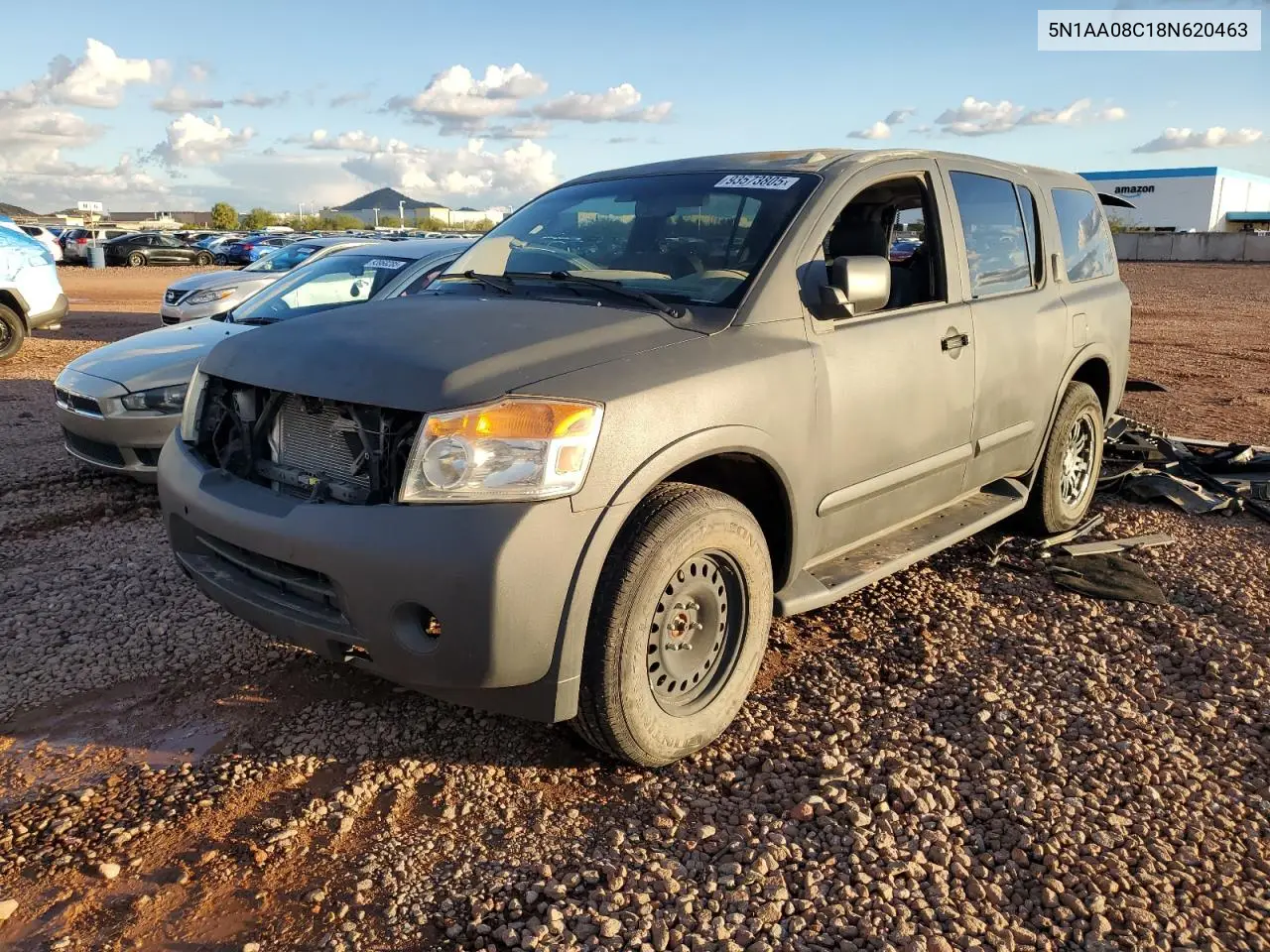 5N1AA08C18N620463 2008 Nissan Armada Se
