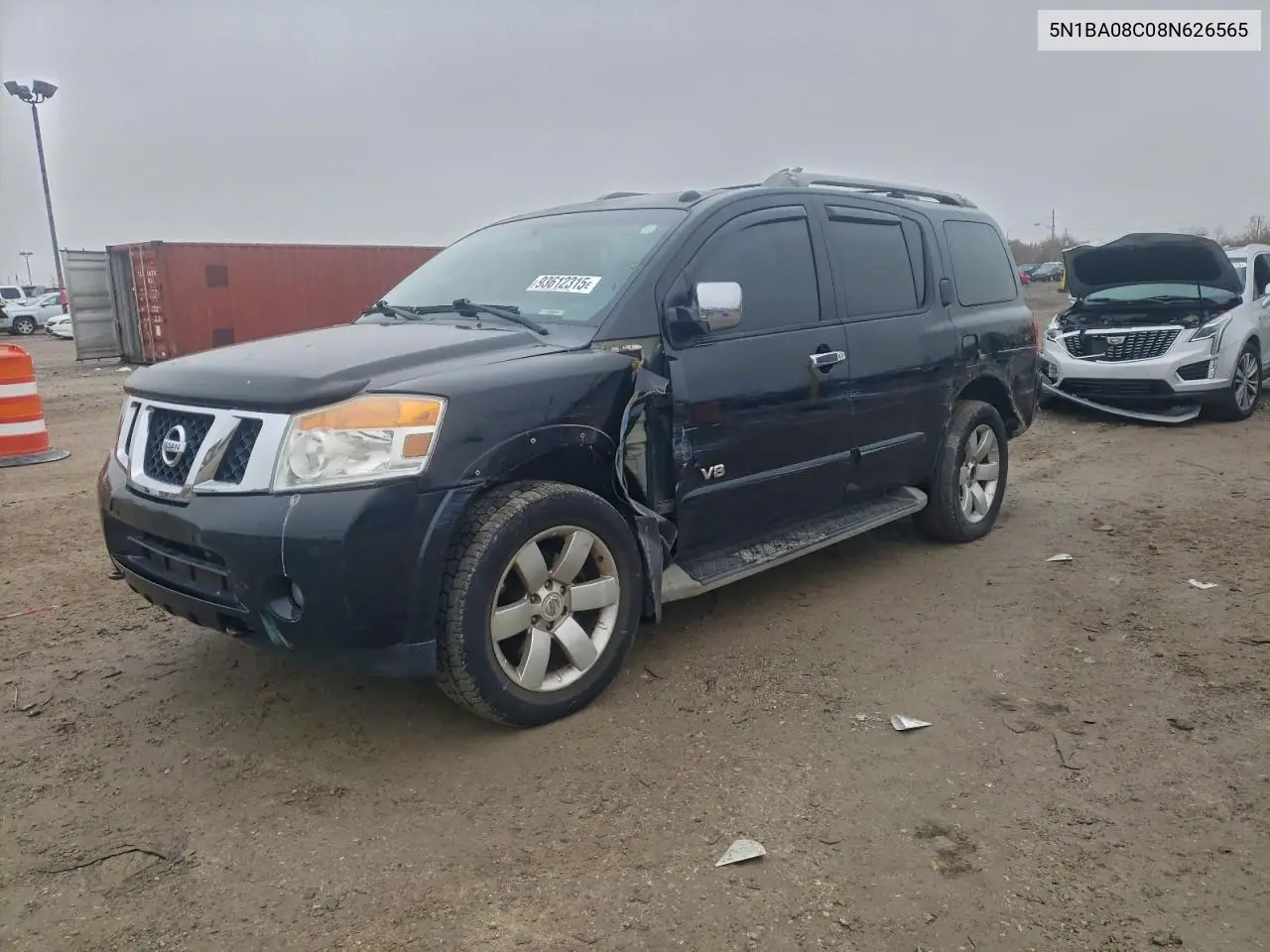 5N1BA08C08N626565 2008 Nissan Armada Se