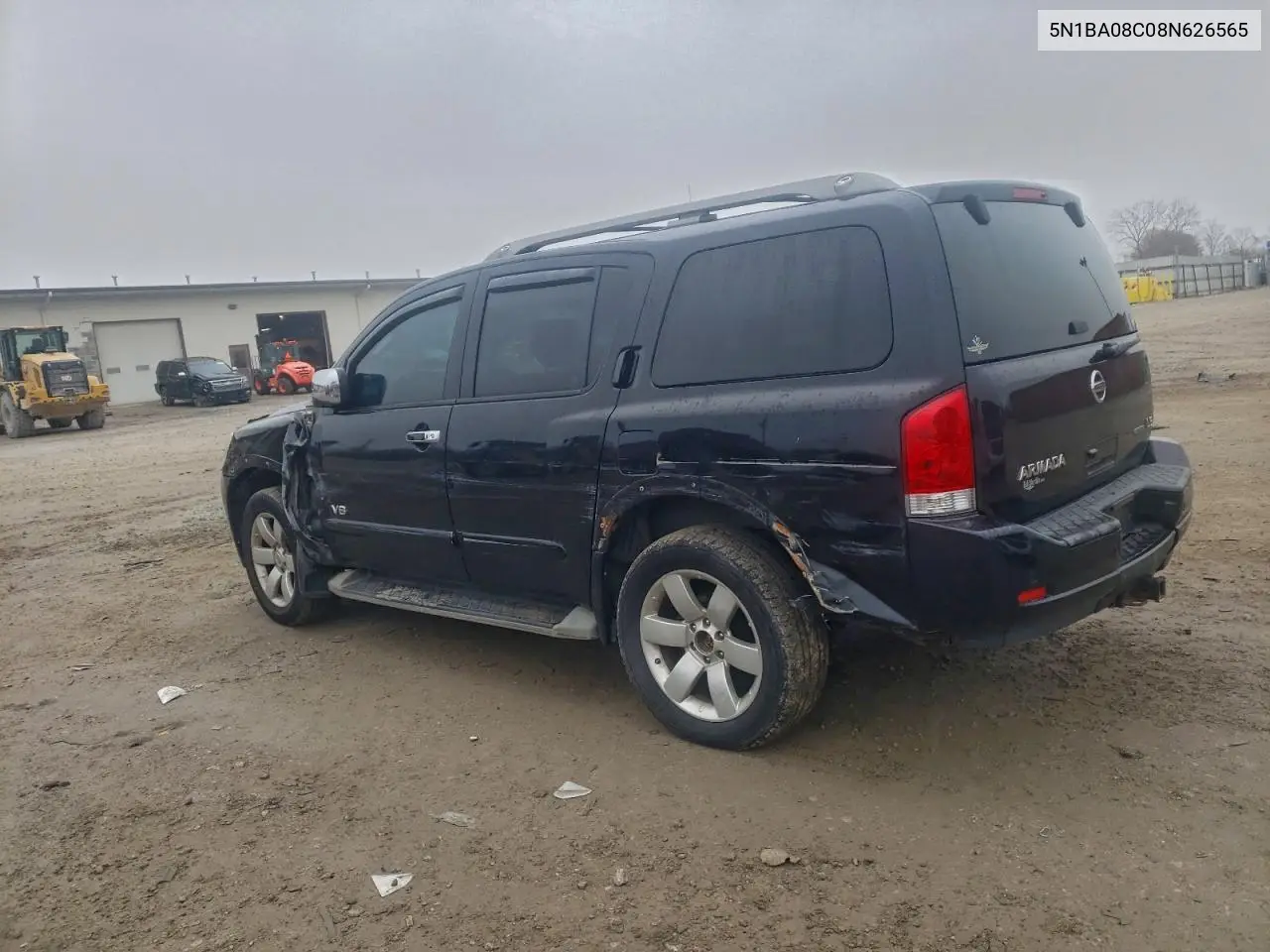 5N1BA08C08N626565 2008 Nissan Armada Se