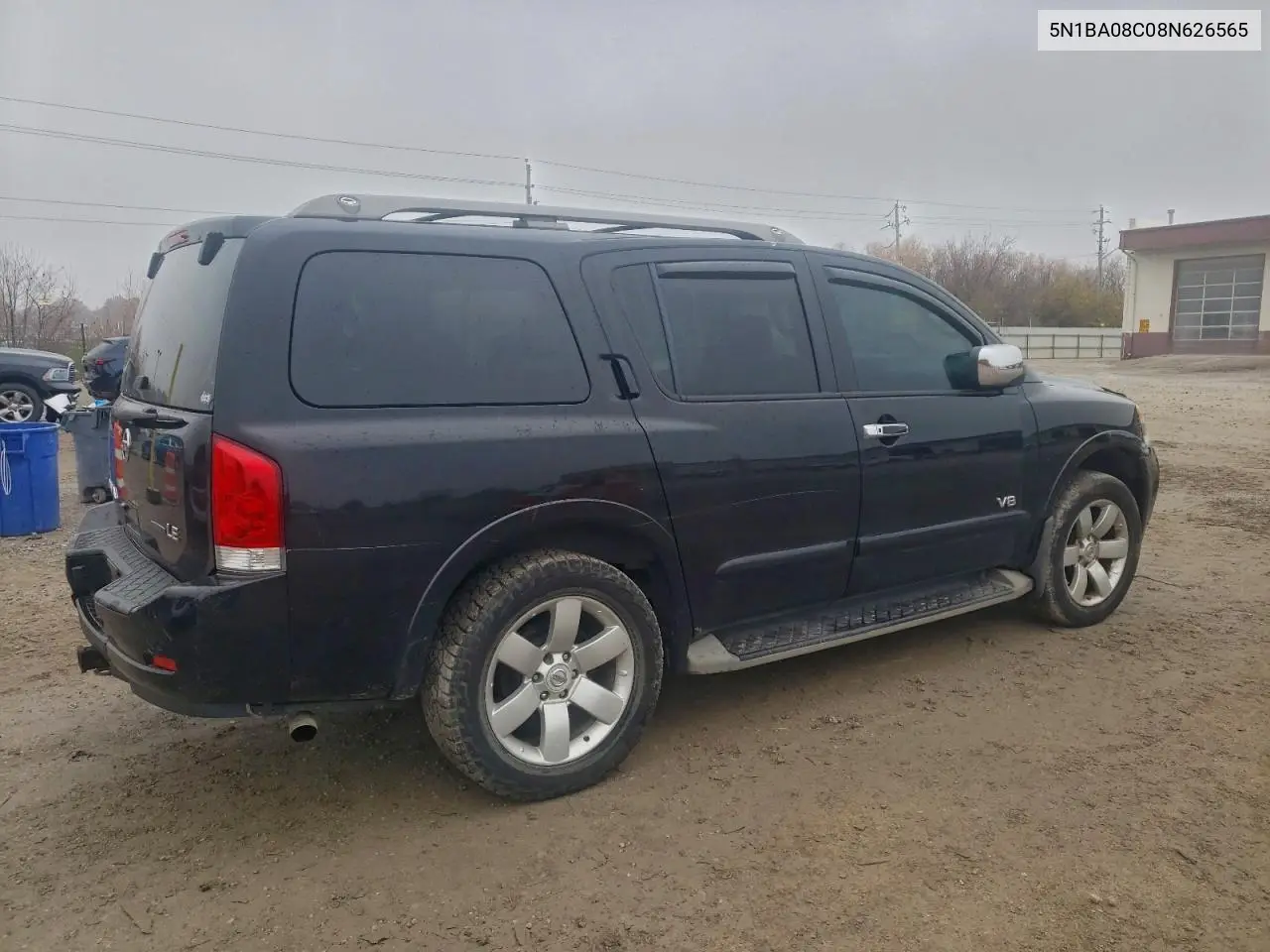 5N1BA08C08N626565 2008 Nissan Armada Se
