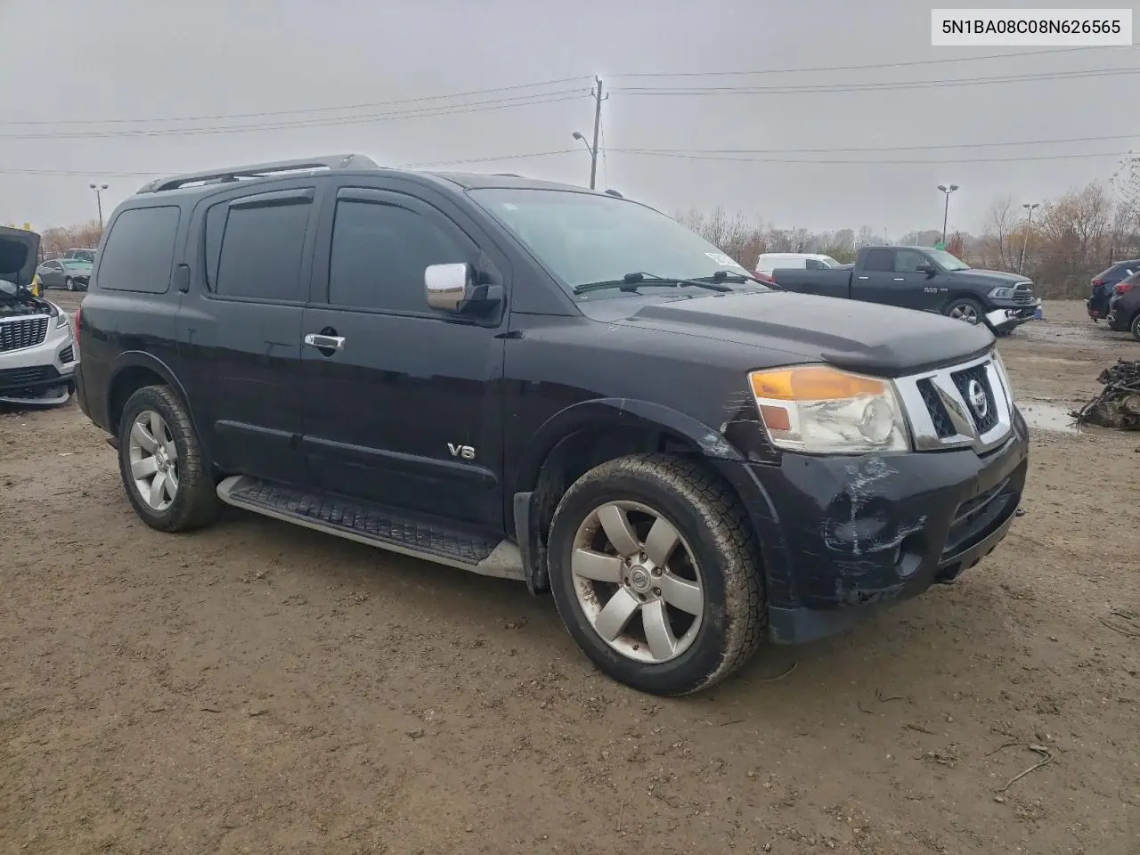 5N1BA08C08N626565 2008 Nissan Armada Se