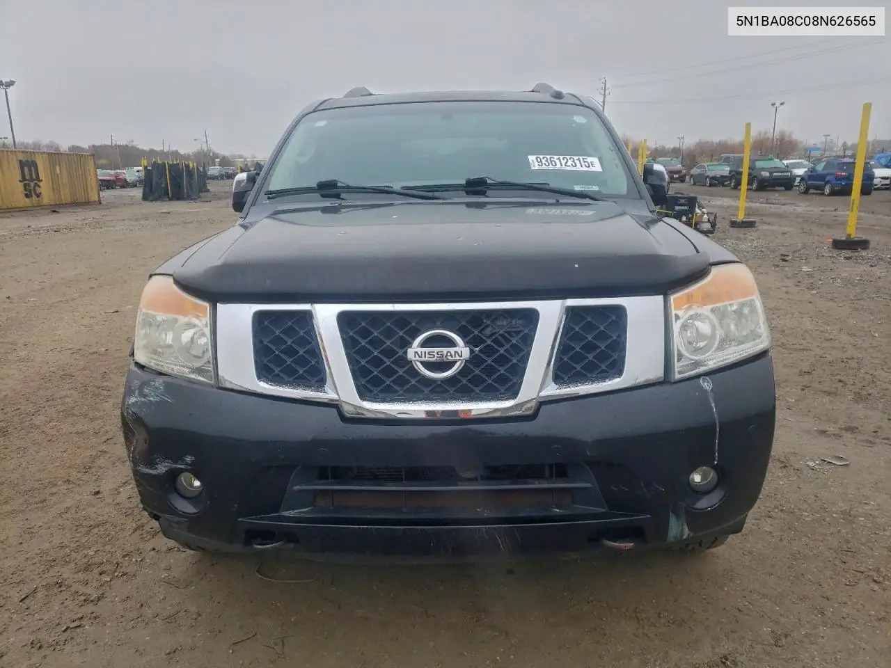 5N1BA08C08N626565 2008 Nissan Armada Se