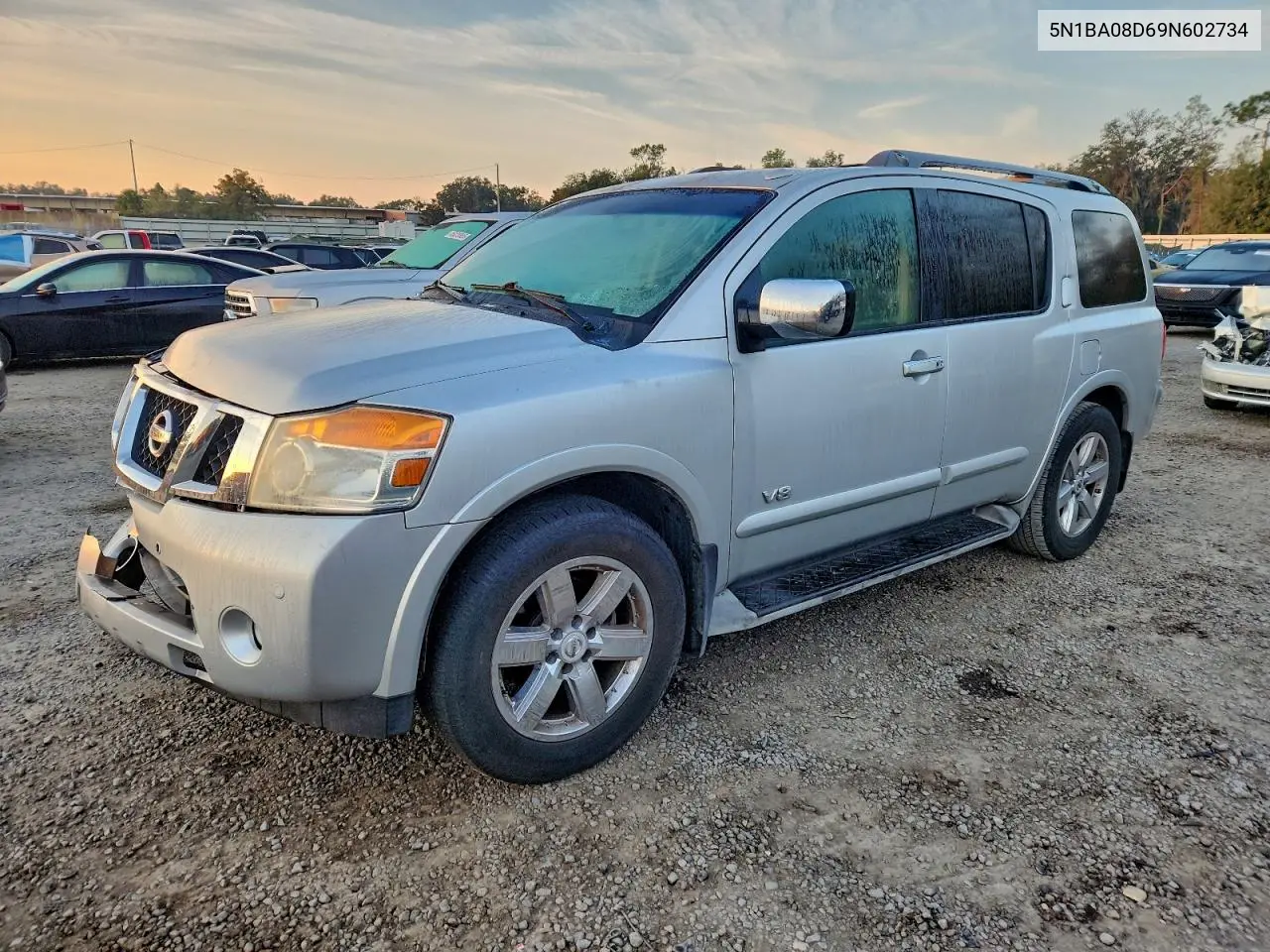 5N1BA08D69N602734 2009 Nissan Armada Se
