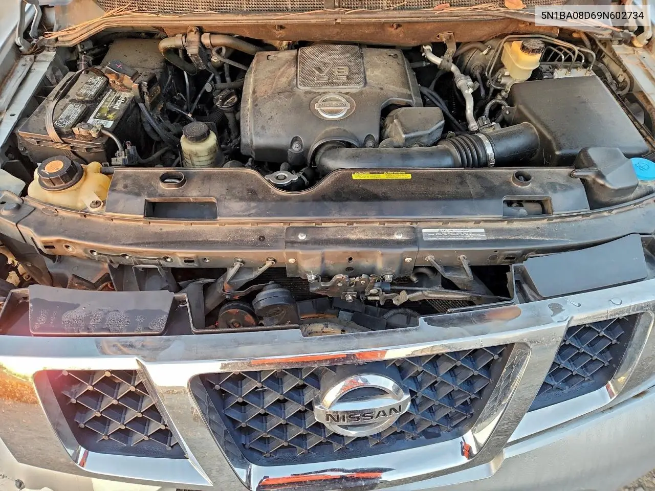 5N1BA08D69N602734 2009 Nissan Armada Se