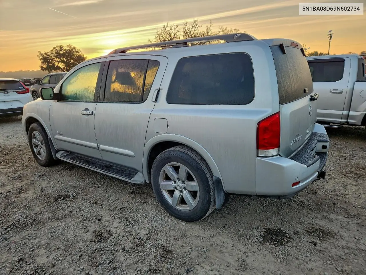 5N1BA08D69N602734 2009 Nissan Armada Se