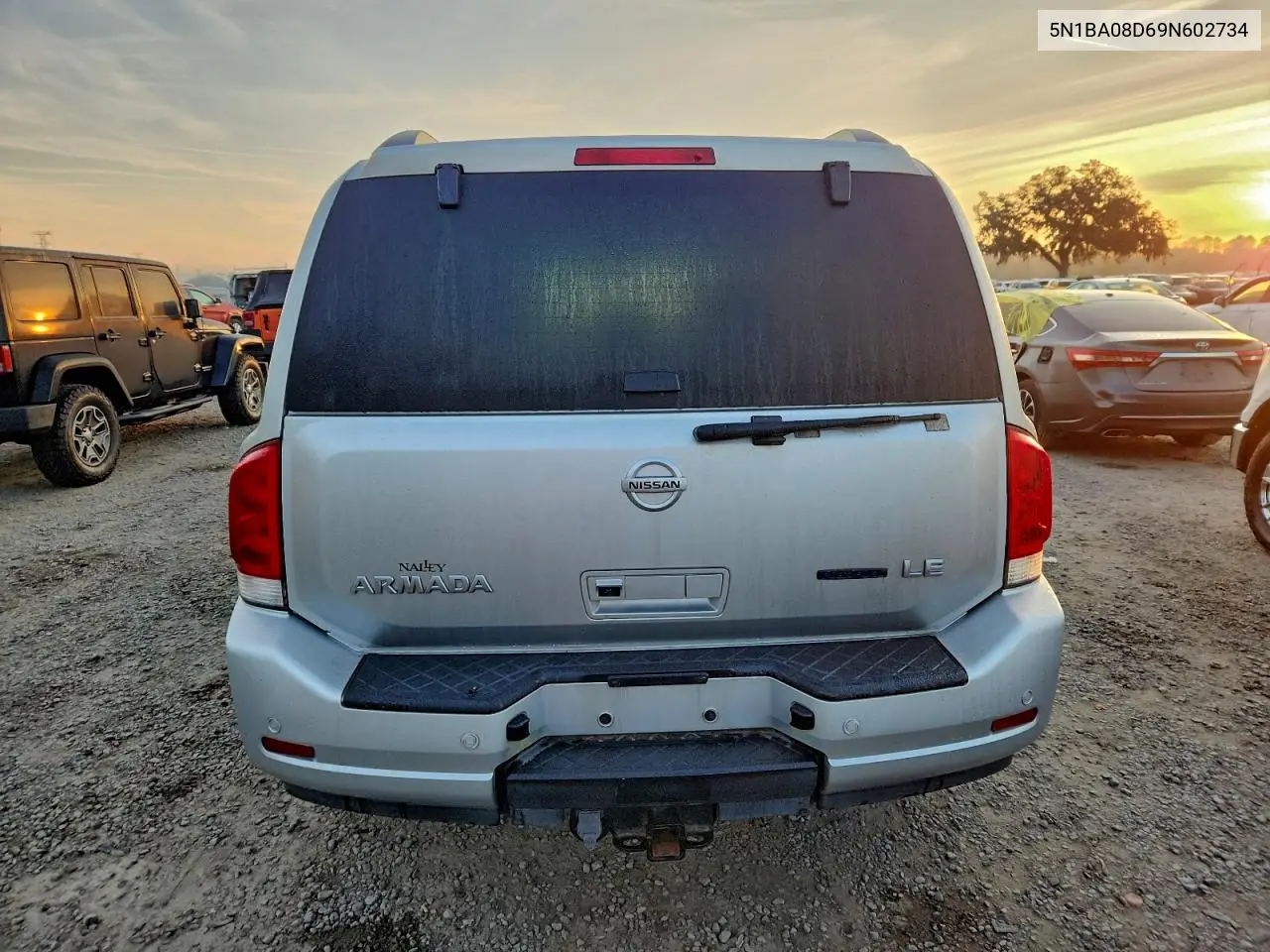 5N1BA08D69N602734 2009 Nissan Armada Se