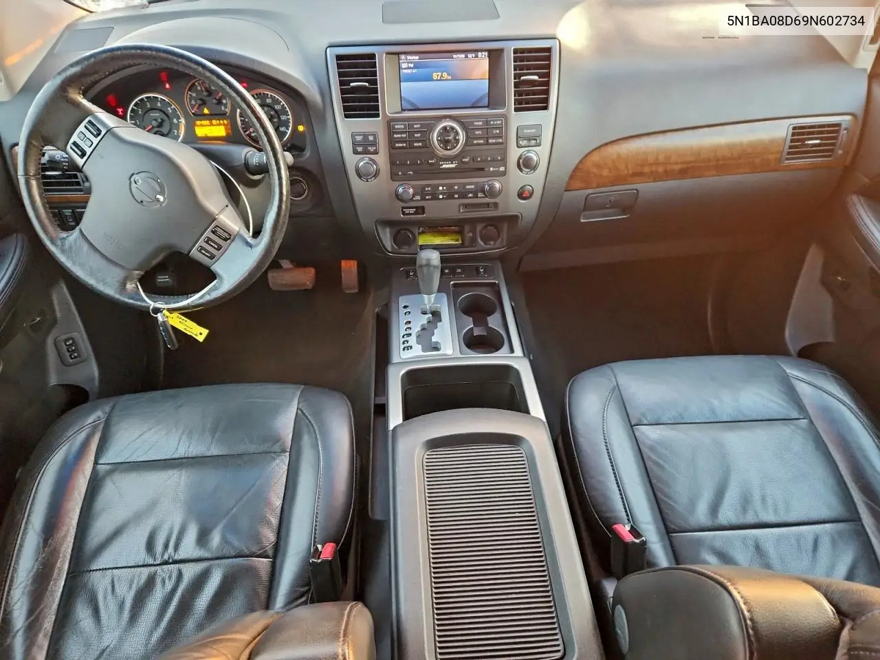 5N1BA08D69N602734 2009 Nissan Armada Se