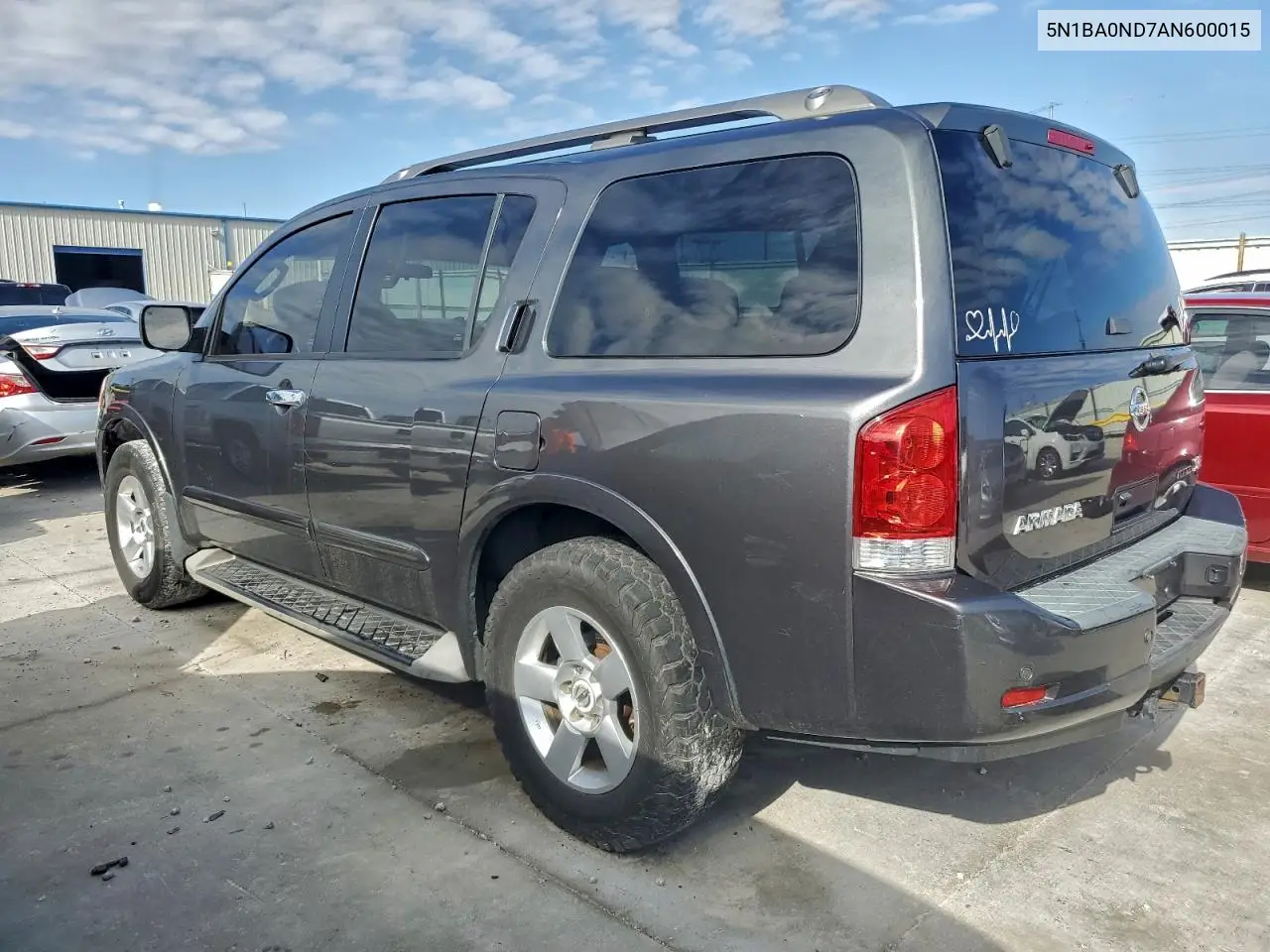 5N1BA0ND7AN600015 2010 Nissan Armada Se