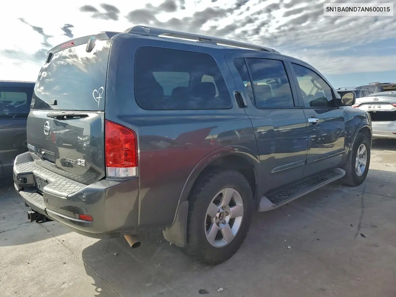 5N1BA0ND7AN600015 2010 Nissan Armada Se