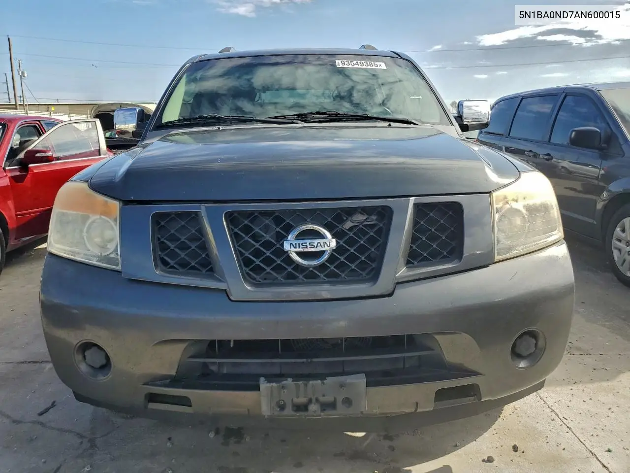 5N1BA0ND7AN600015 2010 Nissan Armada Se