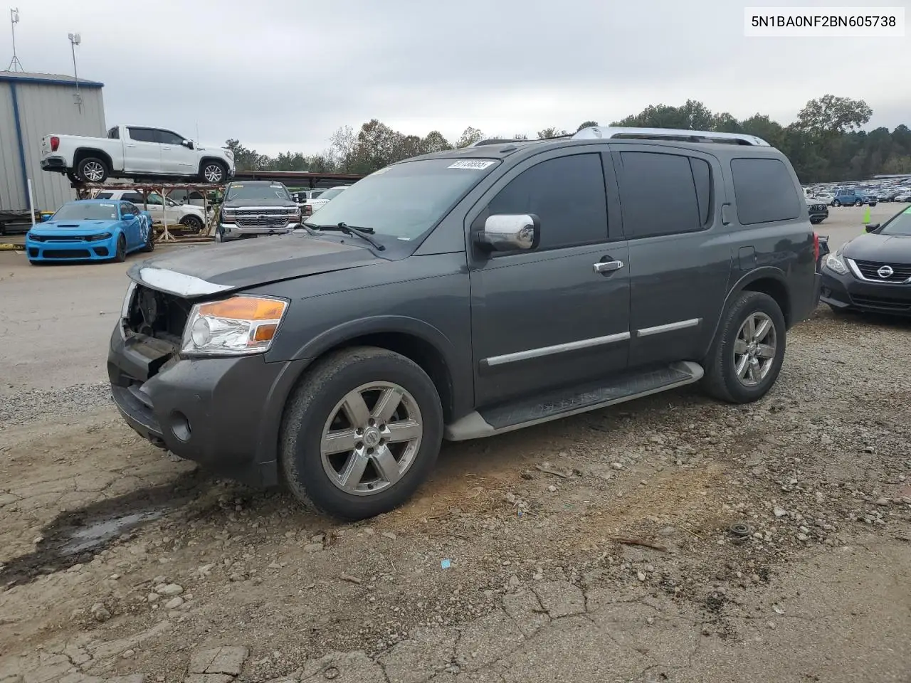 5N1BA0NF2BN605738 2011 Nissan Armada Platinum