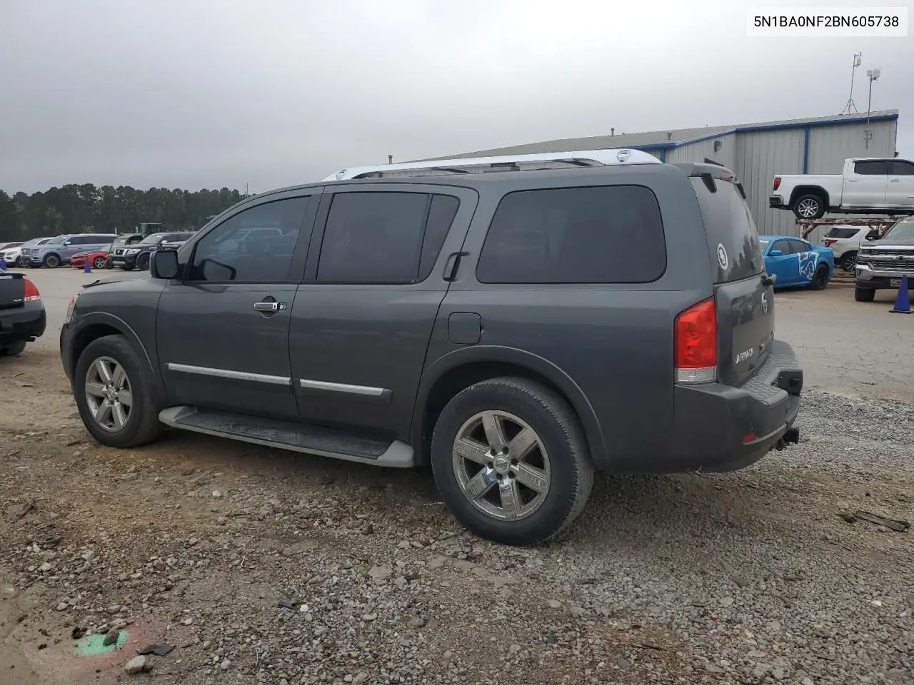 5N1BA0NF2BN605738 2011 Nissan Armada Platinum