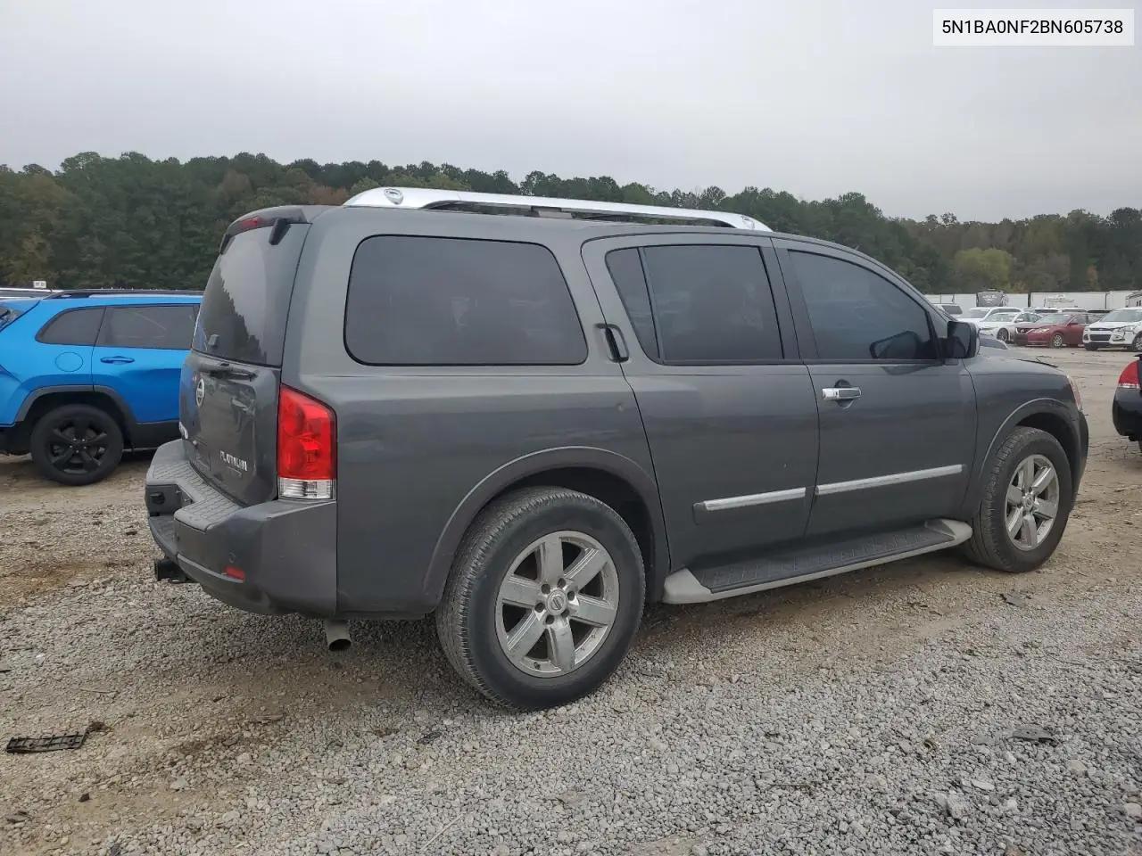 5N1BA0NF2BN605738 2011 Nissan Armada Platinum