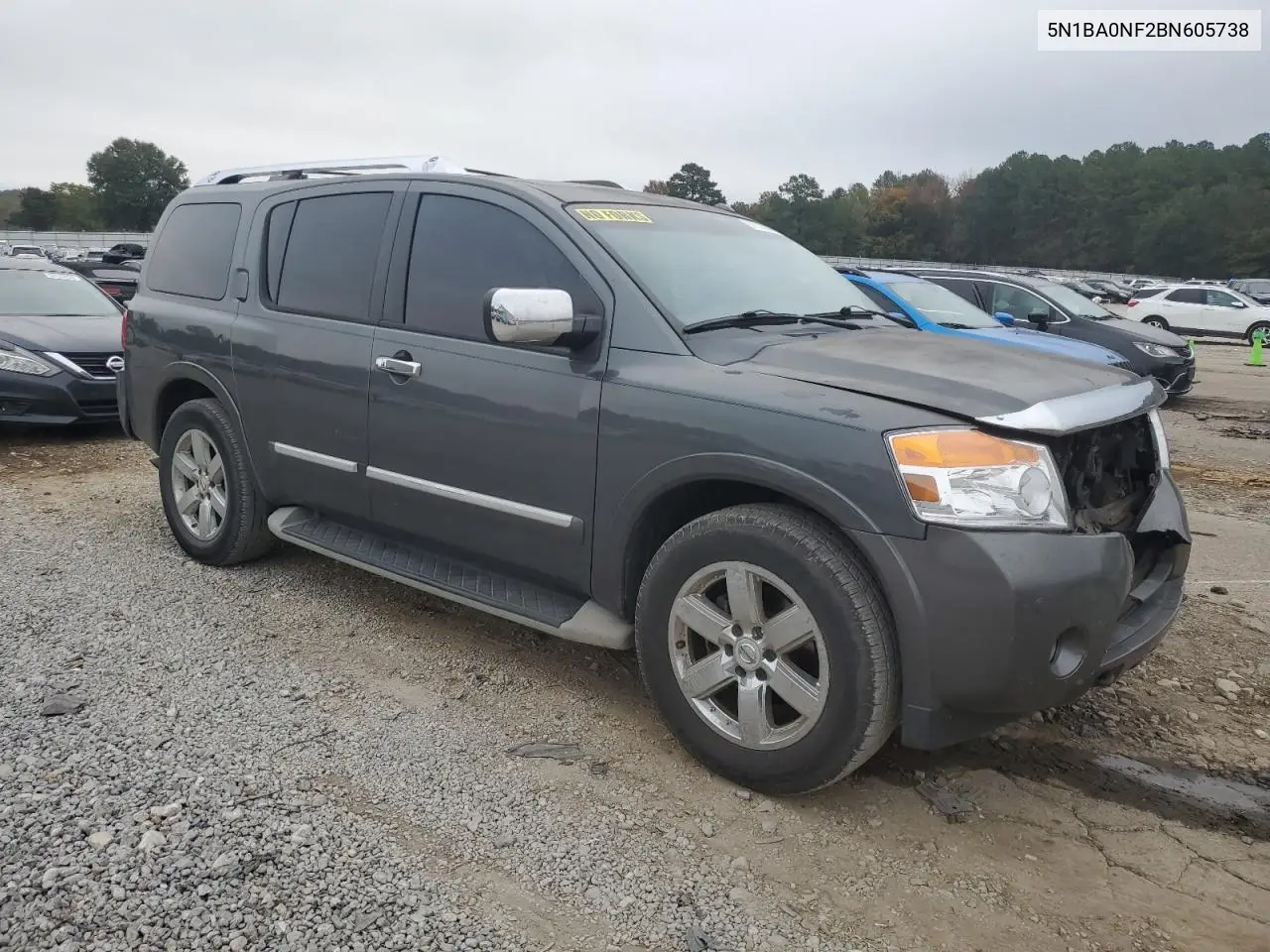 5N1BA0NF2BN605738 2011 Nissan Armada Platinum