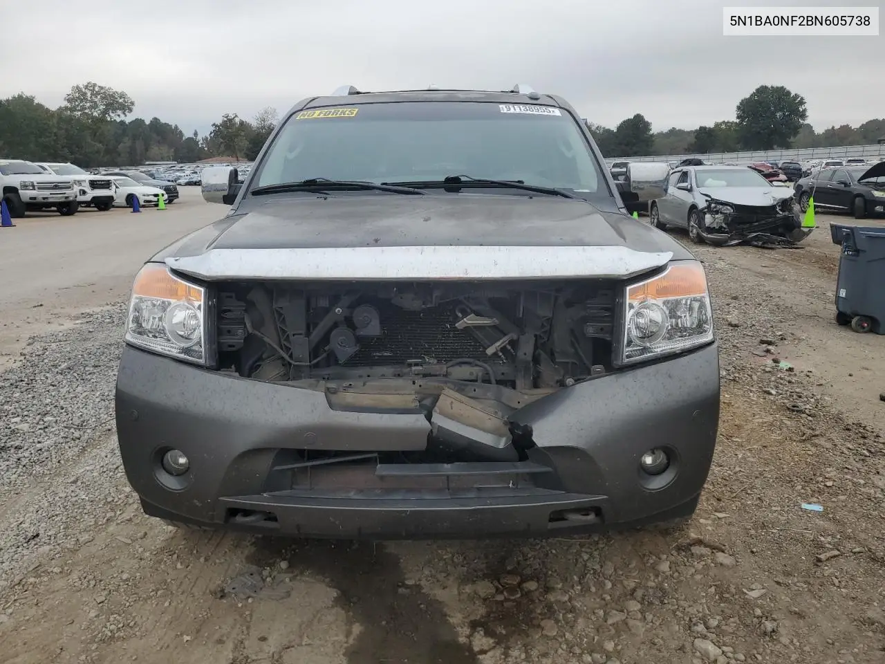5N1BA0NF2BN605738 2011 Nissan Armada Platinum