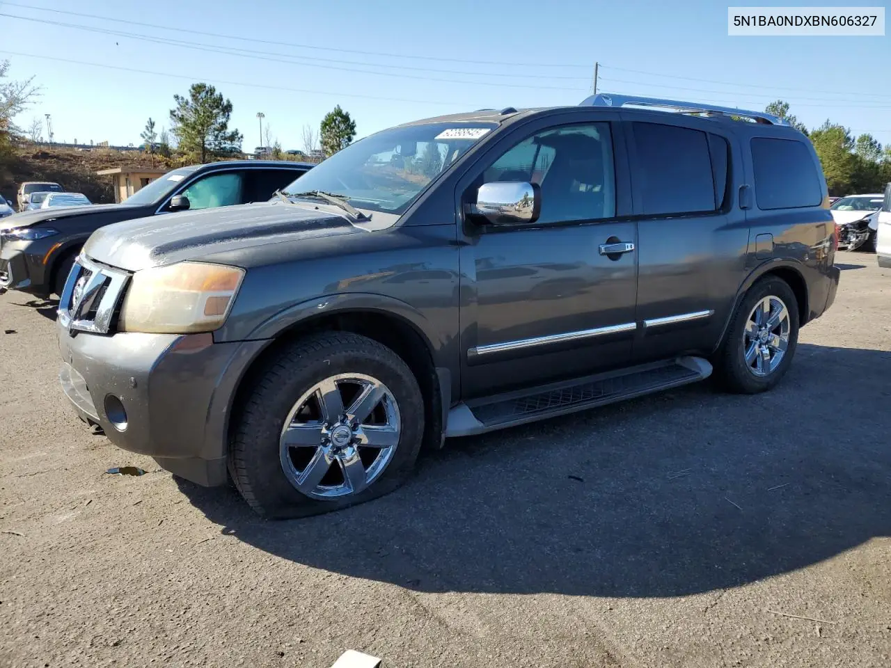 5N1BA0NDXBN606327 2011 Nissan Armada Sv