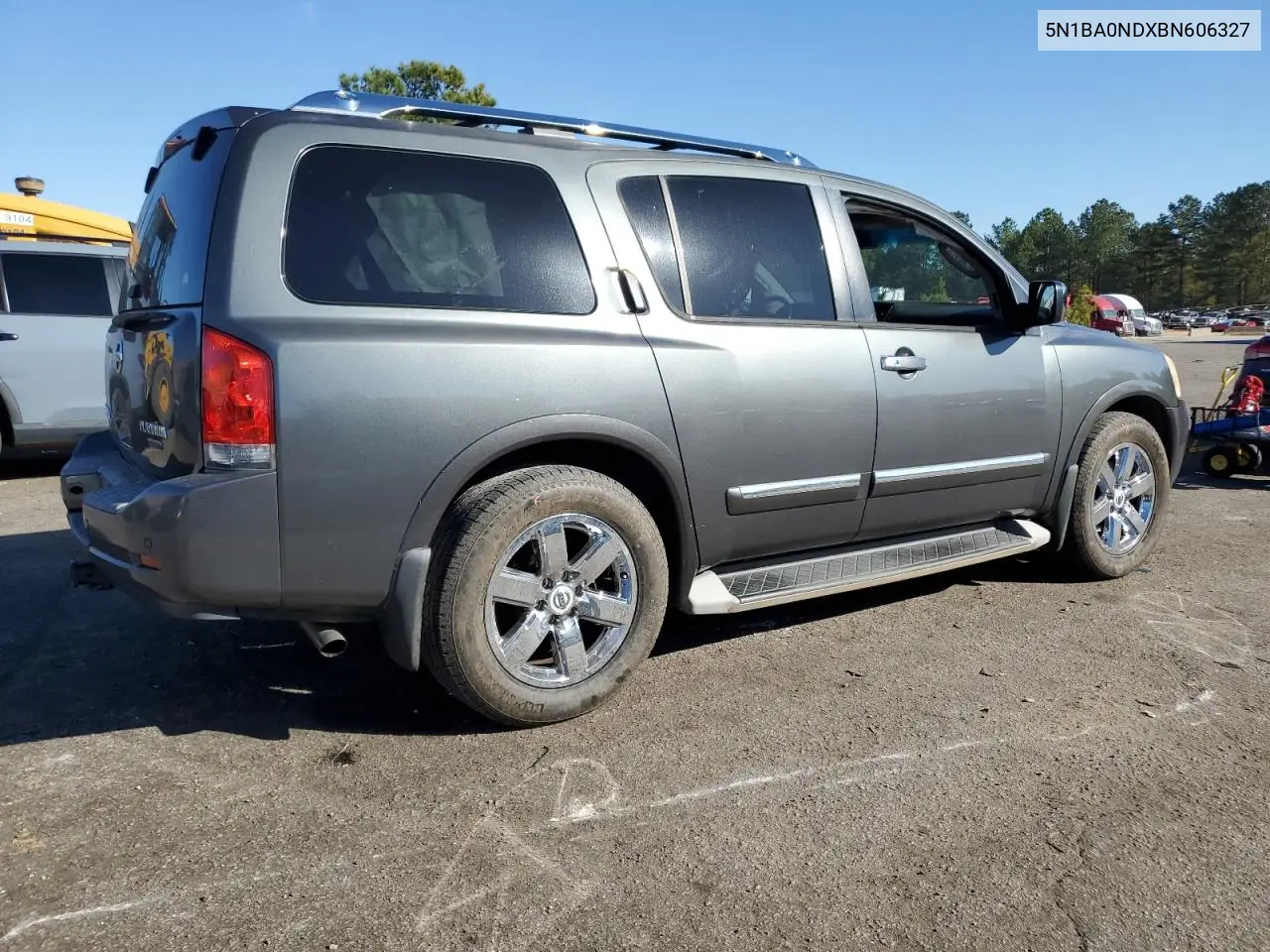 5N1BA0NDXBN606327 2011 Nissan Armada Sv